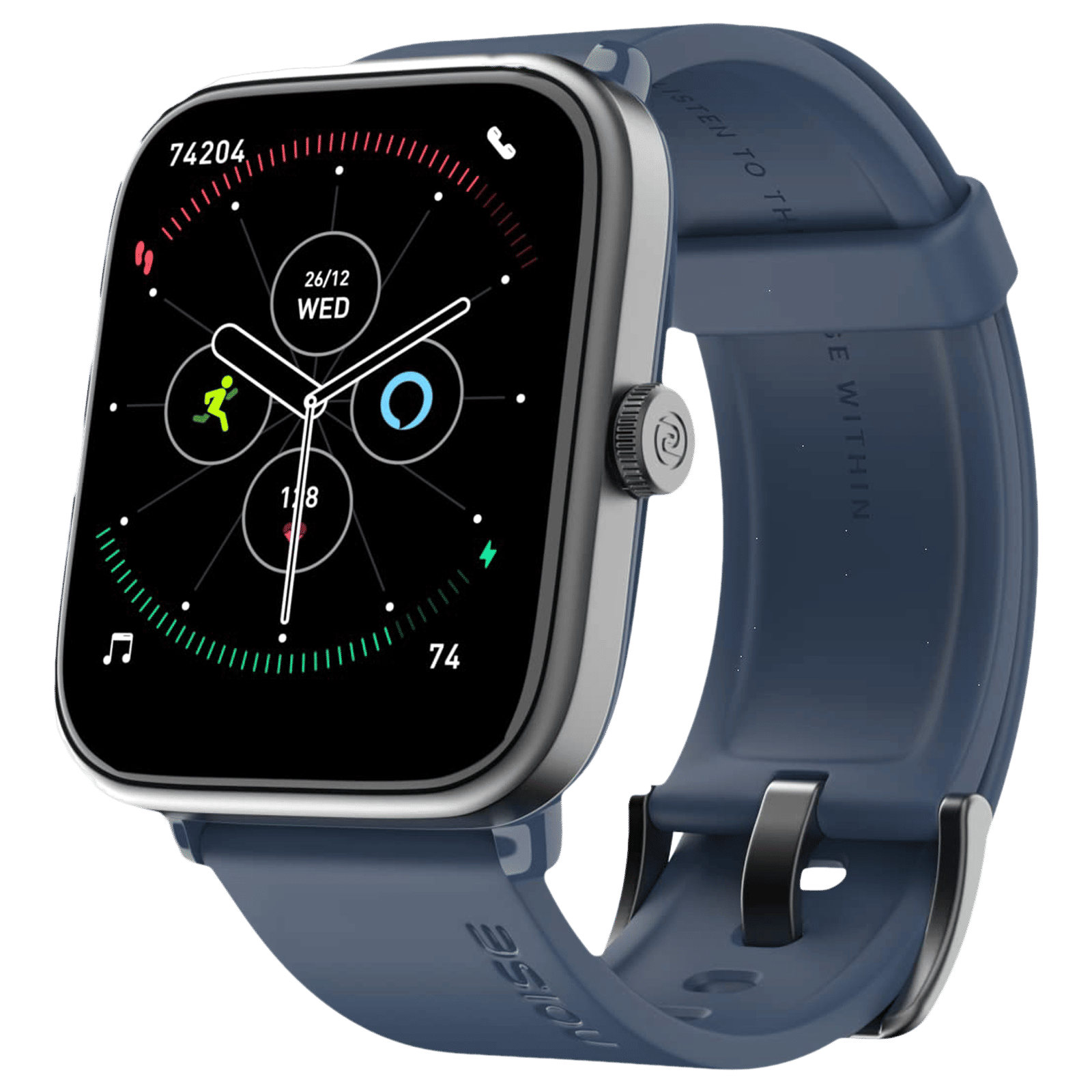 noise ColorFit Pro 4 Smartwatch with Bluetooth Calling (43.68mm TFT LCD Display, IP68 Water Resistant, Midnight Blue Strap)_4