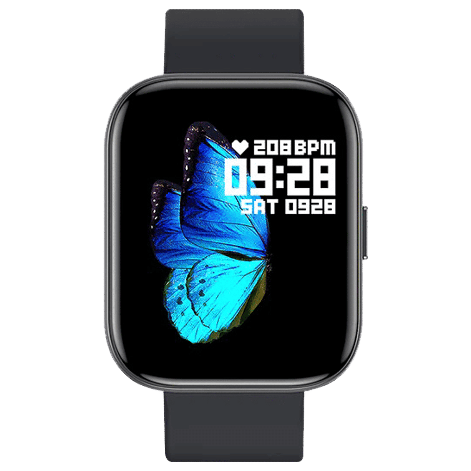 Fire-Boltt Mercury BSW006 Smartwatch with Camera & Music Control (45mm HD Display, IP67 Water Resistant, Black Strap)_1