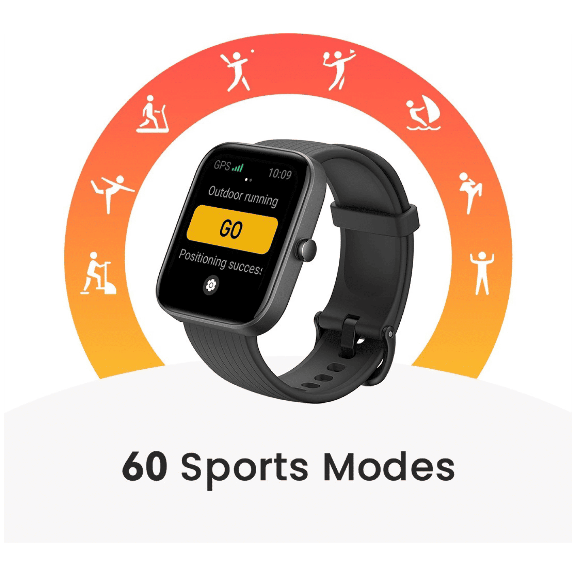 amazfit Bip 3 Pro Smartwatch with Activity Tracker (42.92mm TFT Display, 5ATM Water Resistant, Black Strap)_7