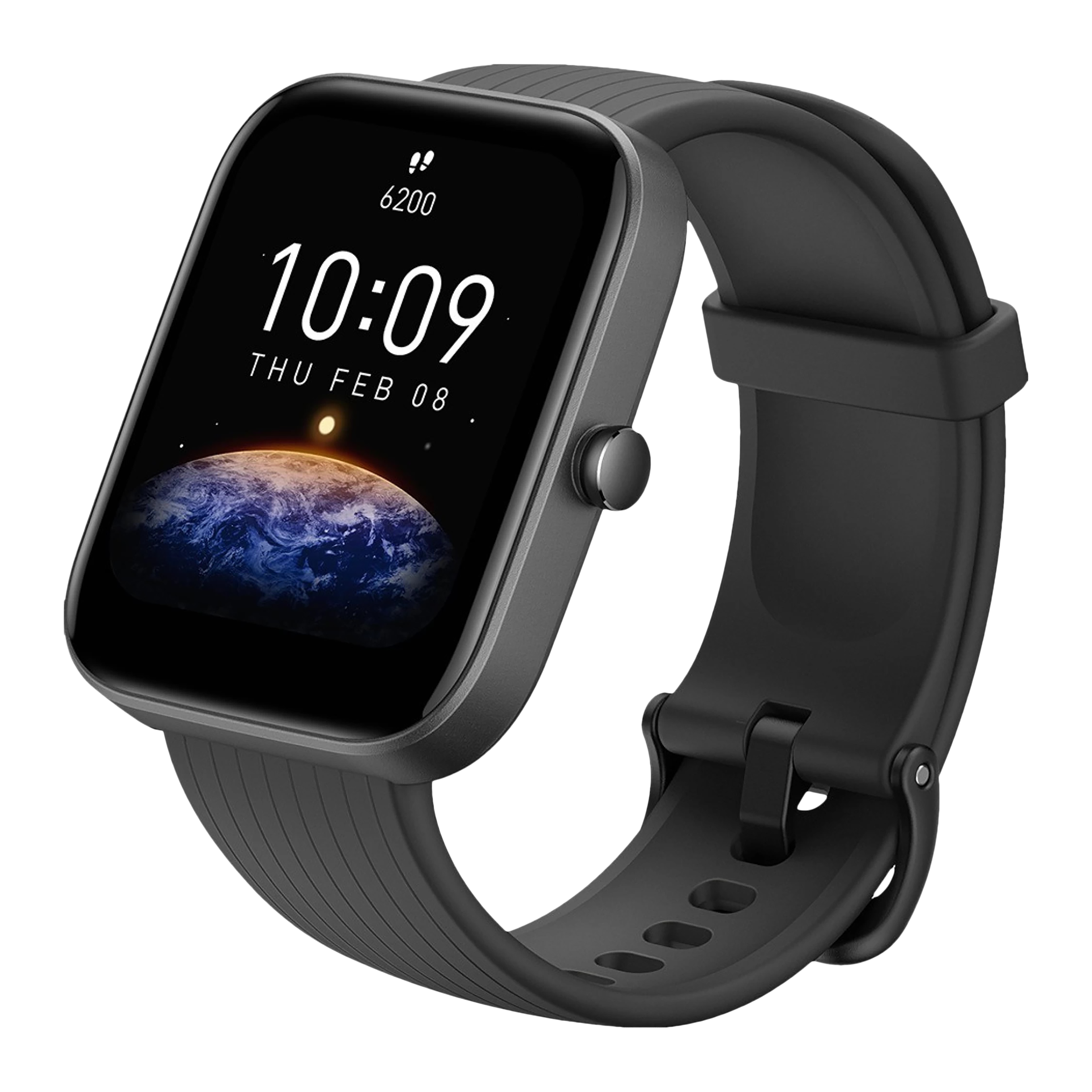 amazfit Bip 3 Pro Smartwatch with Activity Tracker (42.92mm TFT Display, 5ATM Water Resistant, Black Strap)_4