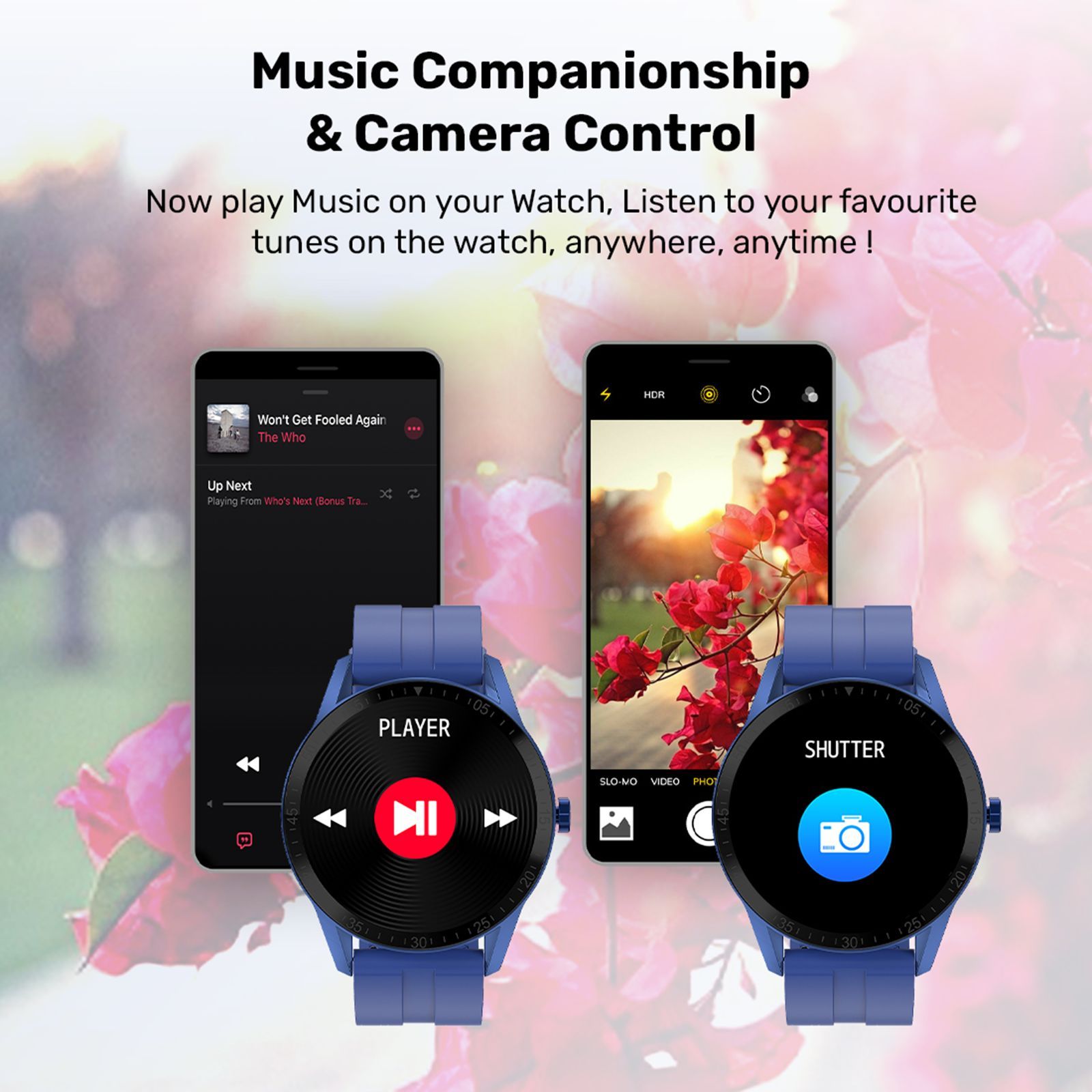 FIRE-BOLTT Talk Pro BSW038 Smartwatch with Bluetooth Calling (33mm HD Display, IP68 Water Resistant, Blue Strap)_15