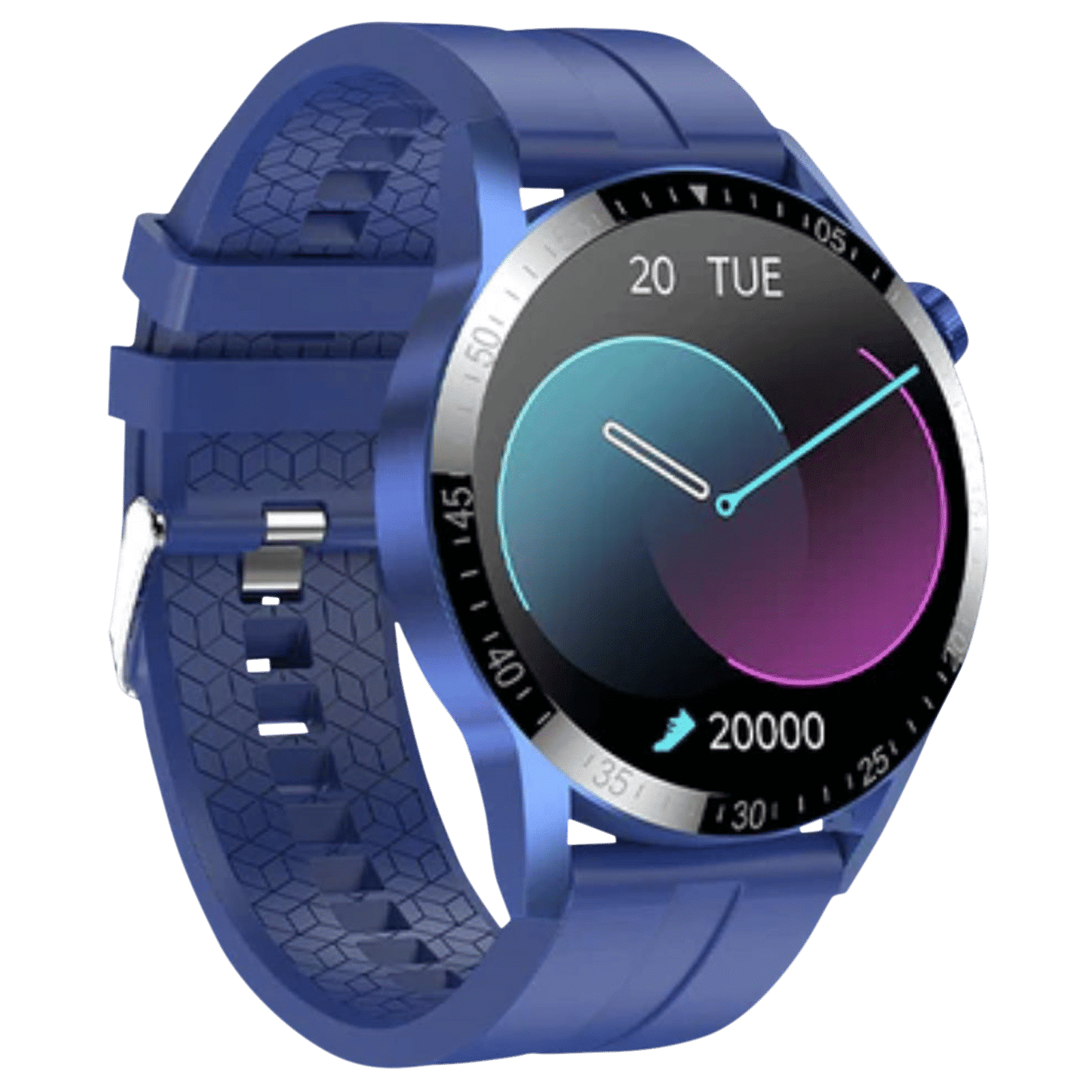 FIRE-BOLTT Talk Pro BSW038 Smartwatch with Bluetooth Calling (33mm HD Display, IP68 Water Resistant, Blue Strap)_5