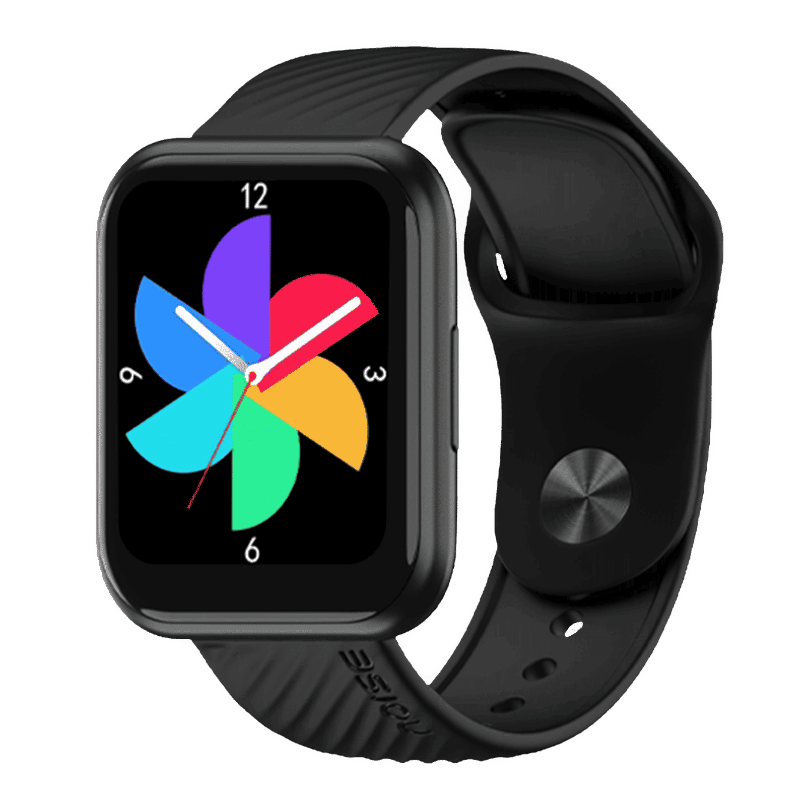 noise ColorFit Vision Buzz Smartwatch with Bluetooth Calling (44.45mm TFT LCD Display, Water Resistant, Black Strap)_4