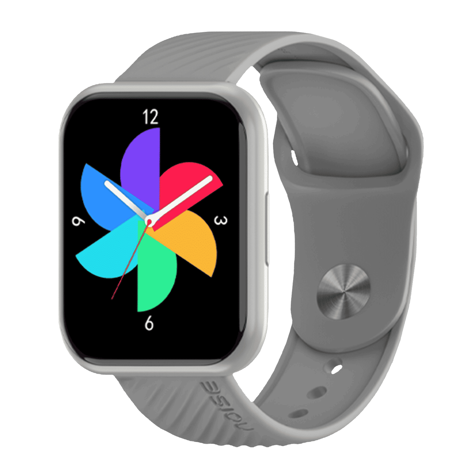 noise ColorFit Vision Buzz Smartwatch with Bluetooth Calling (44.45mm TFT LCD Display, Water Resistant, Grey Strap)_4