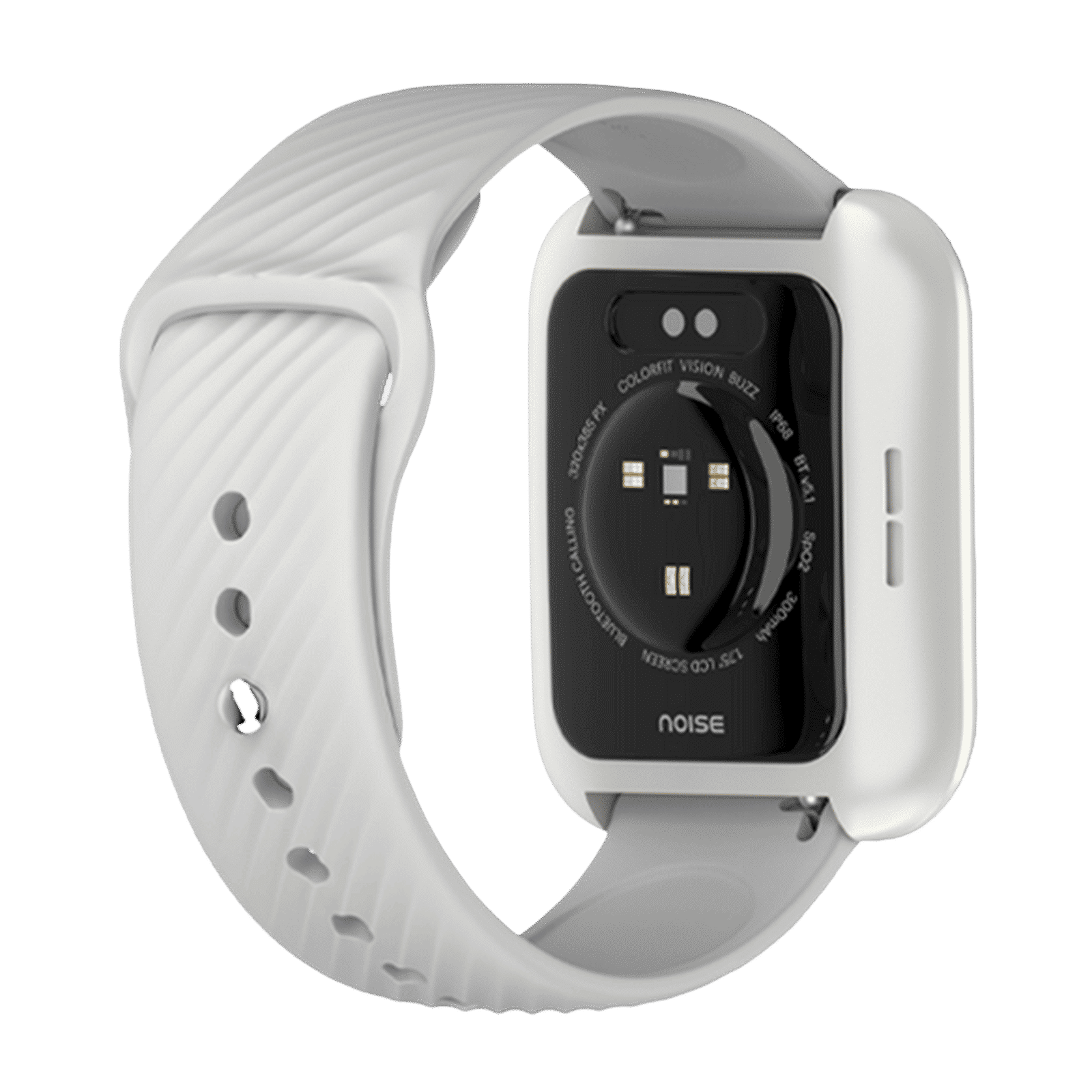 noise ColorFit Vision Buzz Smartwatch with Bluetooth Calling (44.45mm TFT LCD Display, Water Resistant, Grey Strap)_6