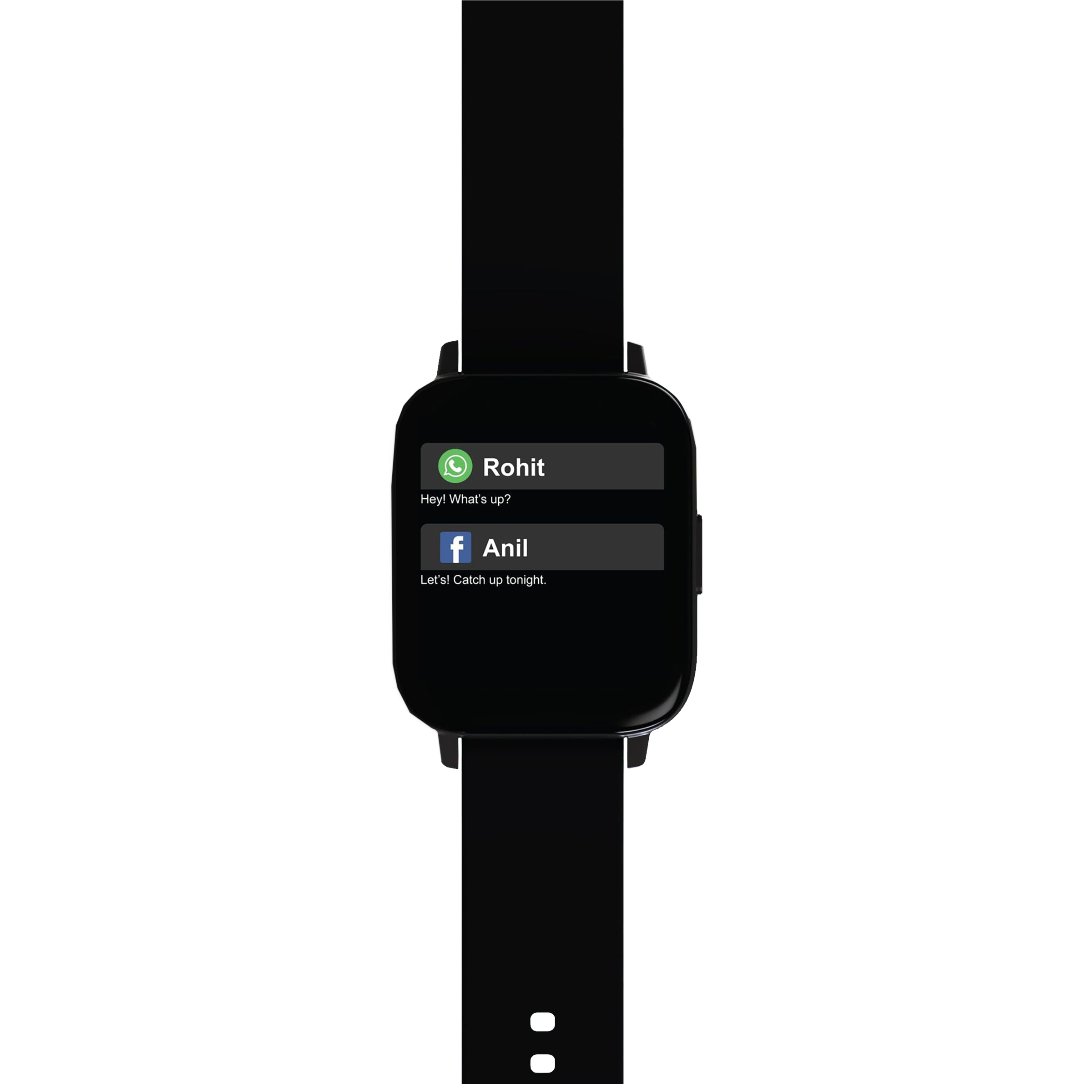 HAMMER Pulse 4.0 Smartwatch with Bluetooth Calling (52mm HD Display, IP67 Water Resistant, Black Strap)_1