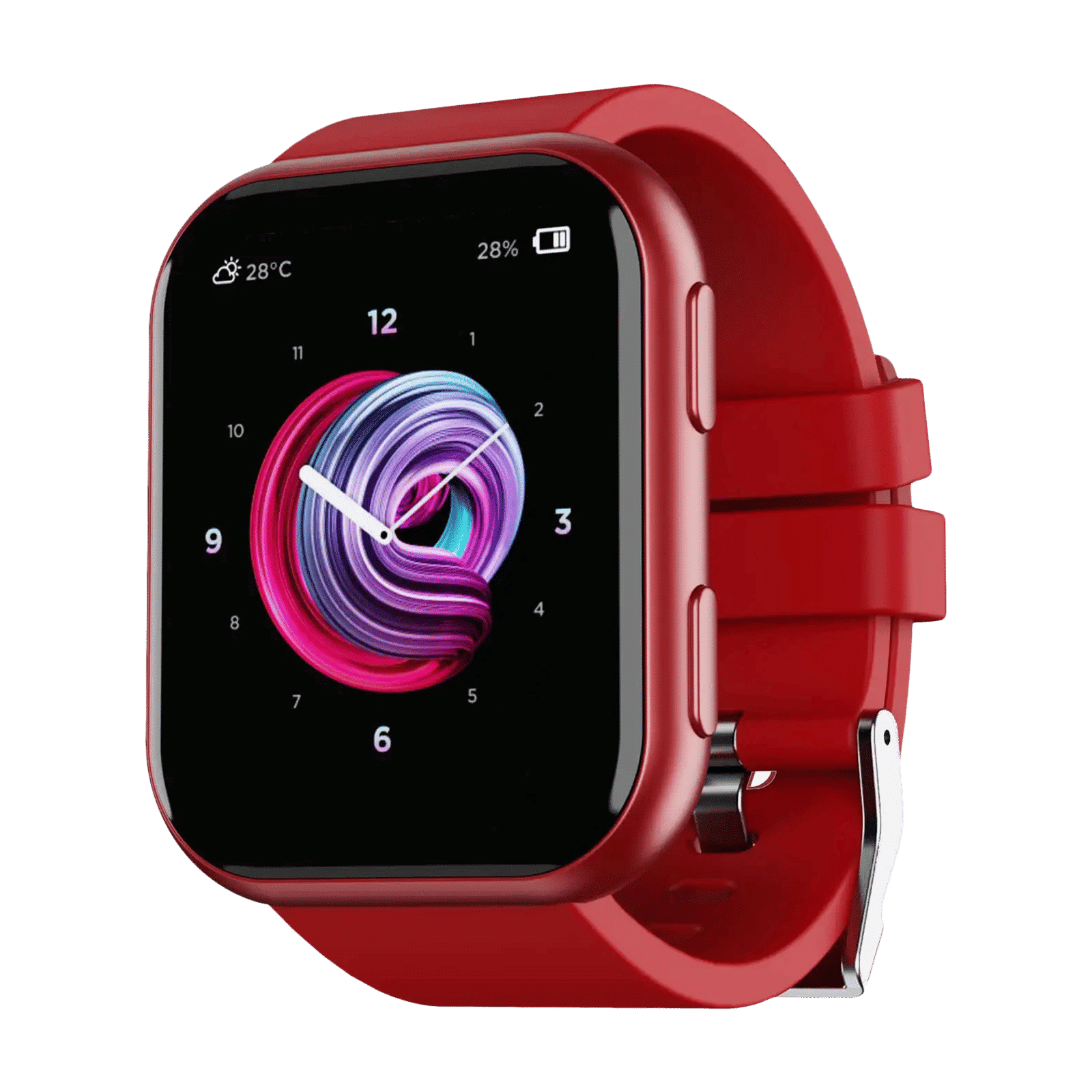 boAt Blaze Smartwatch with Bluetooth Calling (44.5mm HD Curved Display, 3ATM Water Resistant, Raging Red Strap) boAt Blaze Smartwatch with Bluetooth Calling (44.5mm HD Curved Display, 3ATM Water Resistant, Raging Red Strap)_4