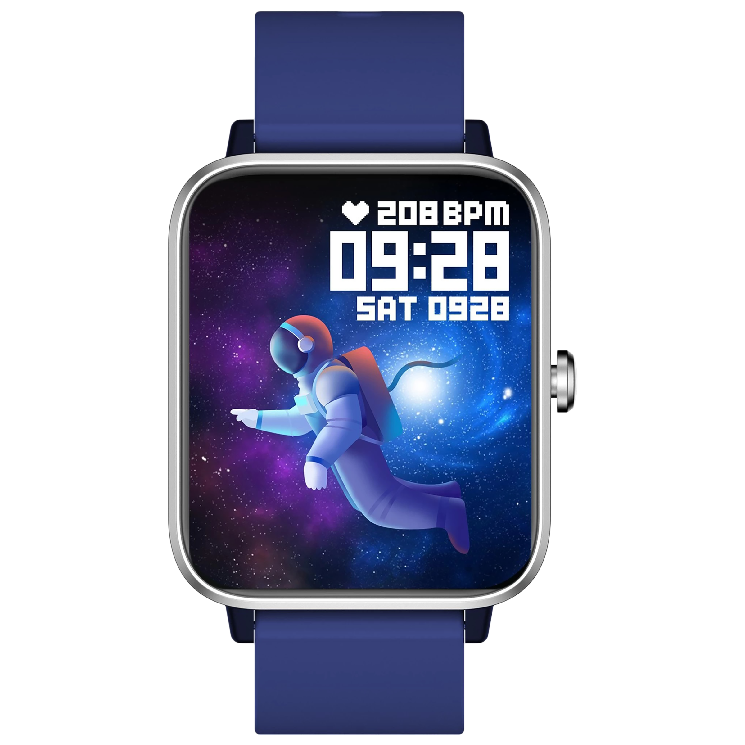 in base Urban PRO 2 Smartwatch with Bluetooth Calling (43.18mm IPS TFT Display, IPX67 Water Resistant, Navy Blue Strap)_1