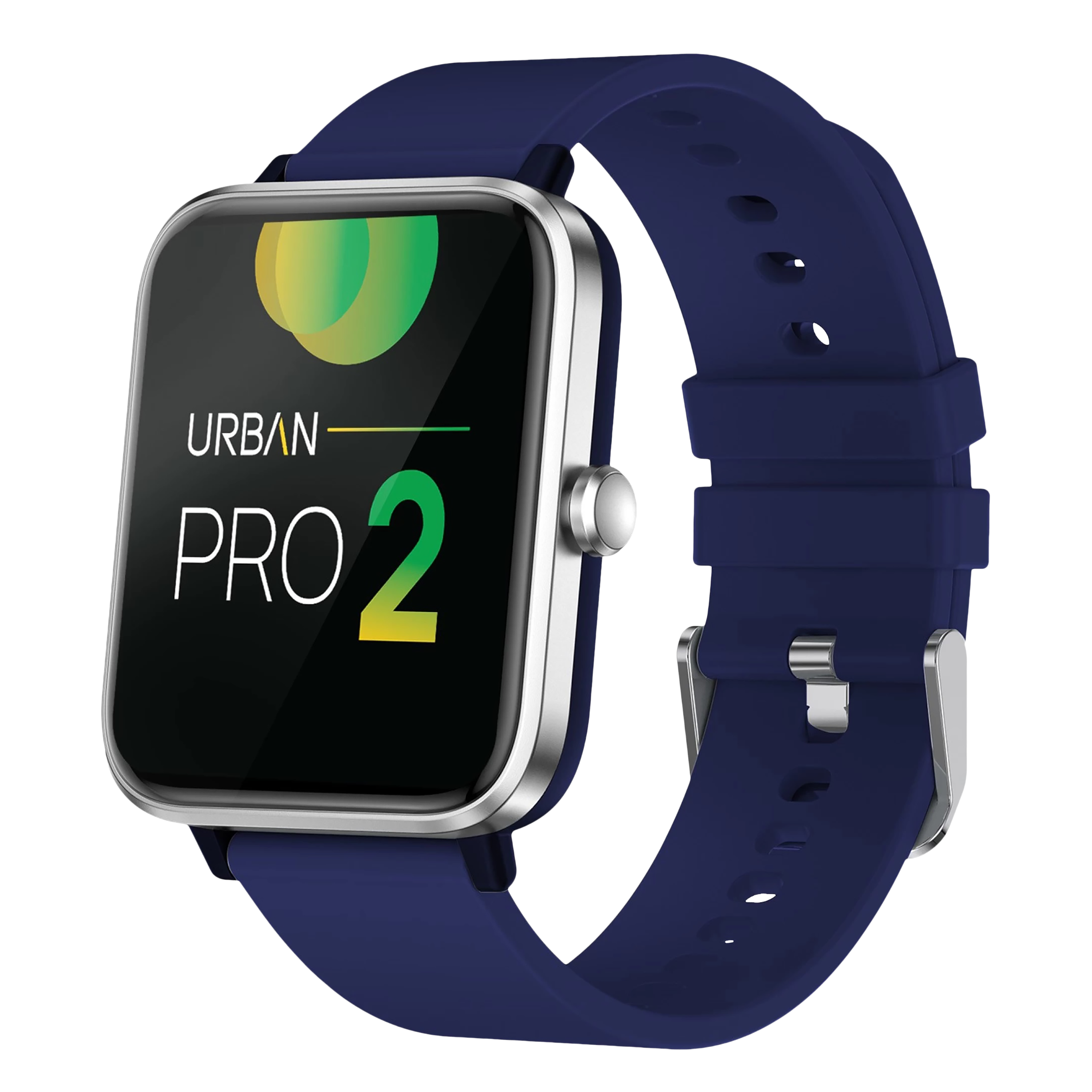 in base Urban PRO 2 Smartwatch with Bluetooth Calling (43.18mm IPS TFT Display, IPX67 Water Resistant, Navy Blue Strap)_4