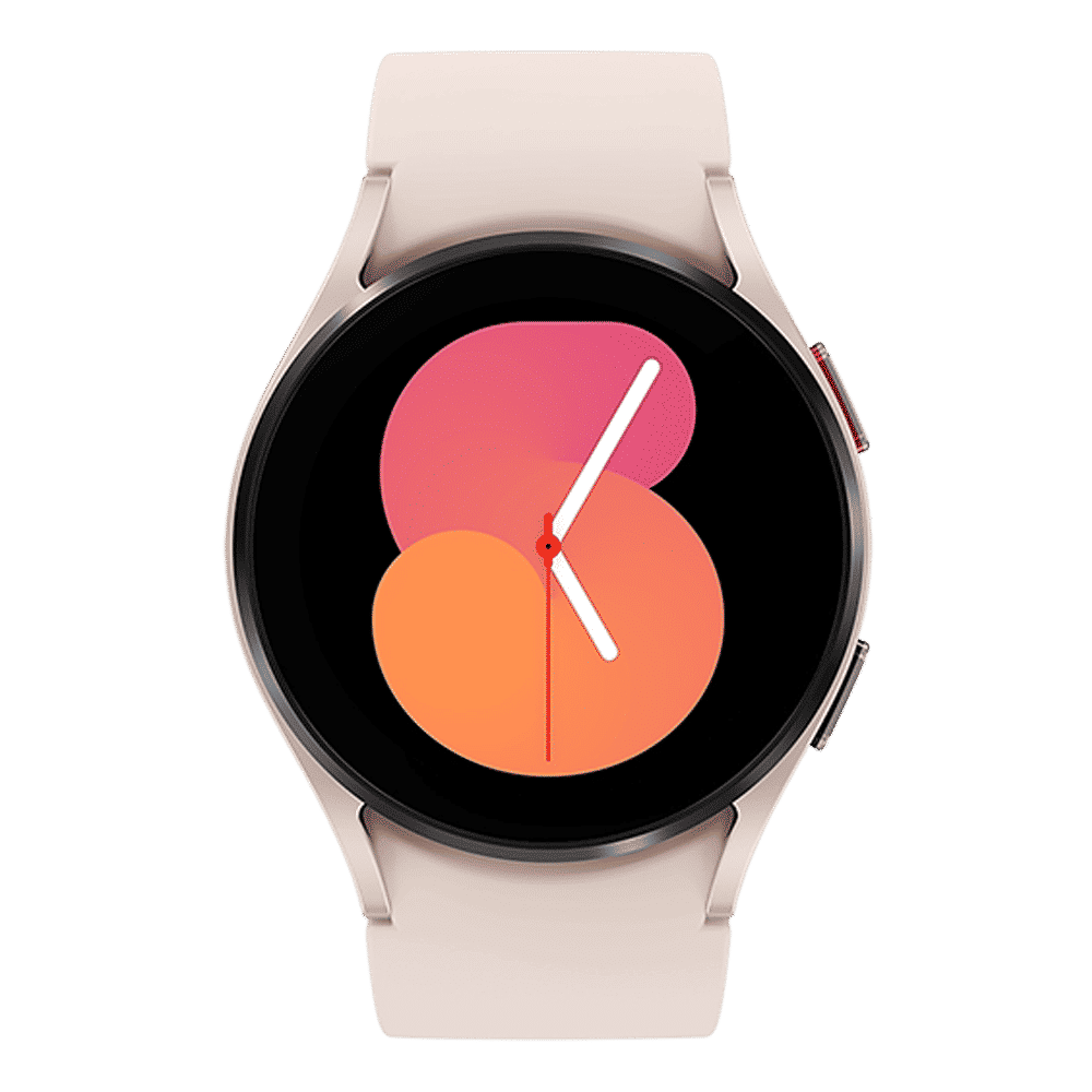 SAMSUNG Galaxy Watch5 GPS+Wi-Fi+Bluetooth Wear OS Smartwatch (40mm Super AMOLED Display, Water Resistant, Pink Gold Strap)_1