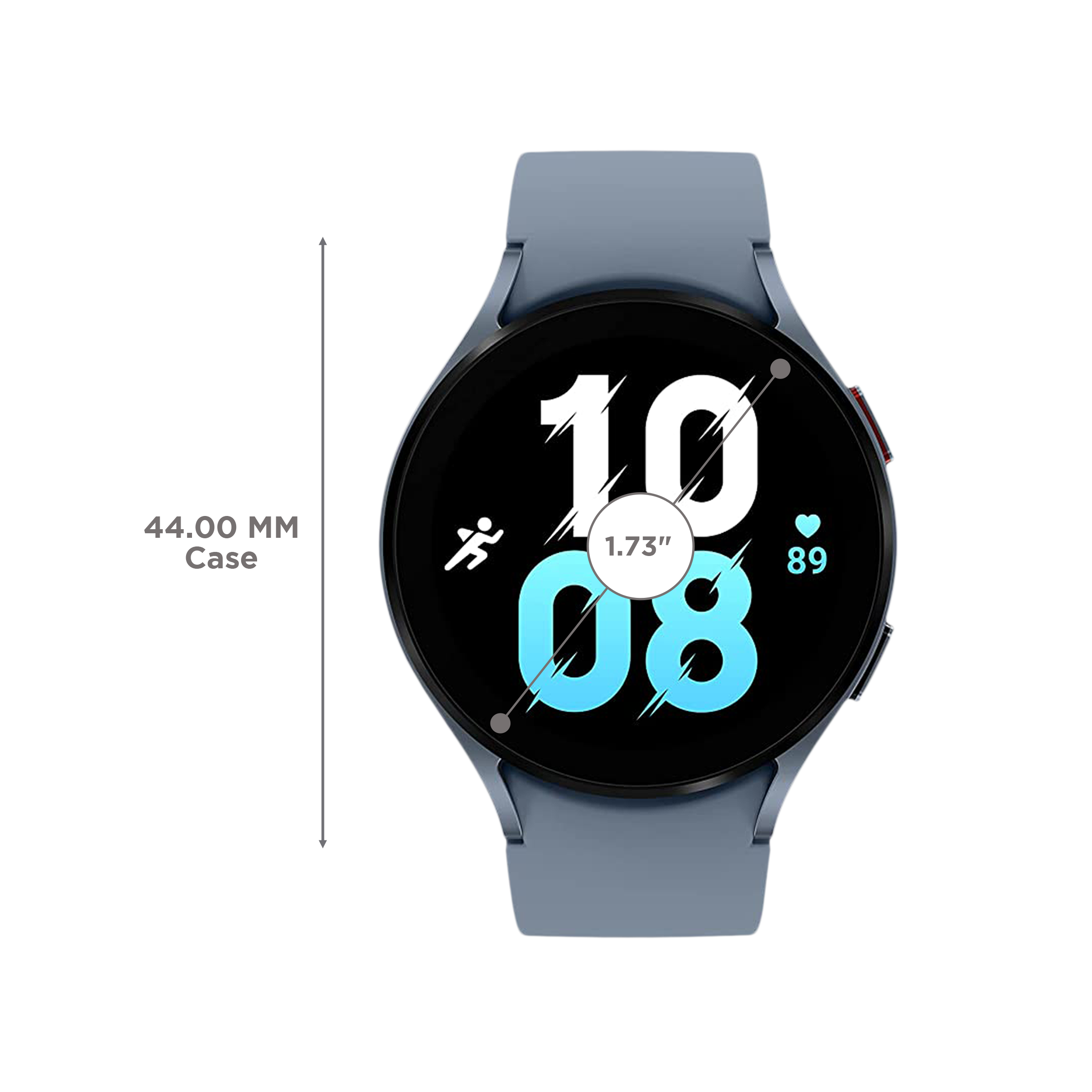 SAMSUNG Galaxy Watch5 GPS+Wi-Fi+Bluetooth Wear OS Smartwatch (44mm Super AMOLED Display, Water Resistant, Sapphire Strap)_3