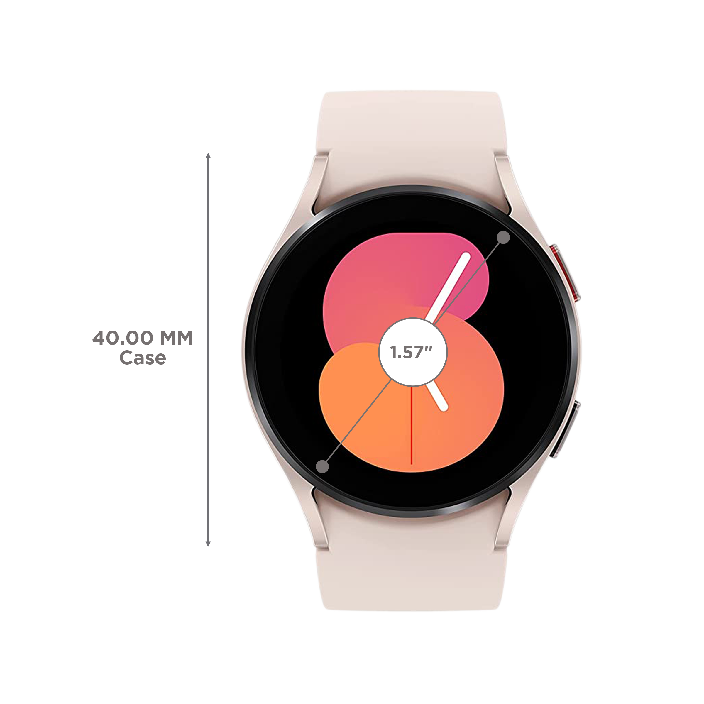 SAMSUNG Galaxy Watch5 GPS+Wi-Fi+4G SIM+Bluetooth Wear OS Smartwatch (40mm Super AMOLED Display, Water Resistant, Pink Gold Strap) SAMSUNG Galaxy Watch5 GPS+Wi-Fi+4G SIM+Bluetooth Wear OS Smartwatch (40mm Super AMOLED Display, Water Resistant, Pink Gold Strap)_3