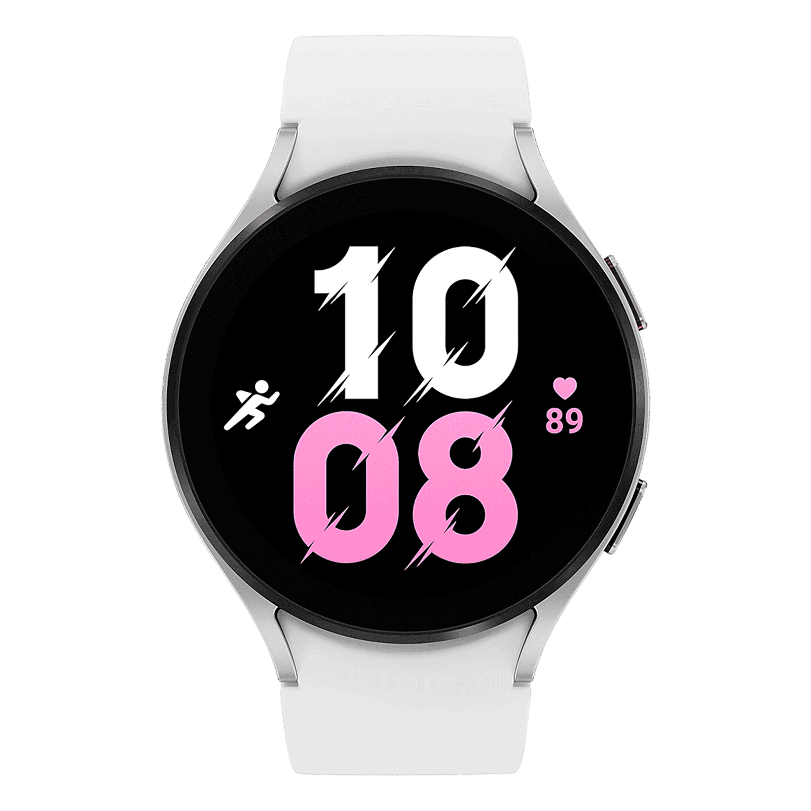 SAMSUNG Galaxy Watch5 GPS+Wi-Fi+4G SIM+Bluetooth Wear OS Smartwatch (44mm Super AMOLED Display, Water Resistant, Silver Strap)_1