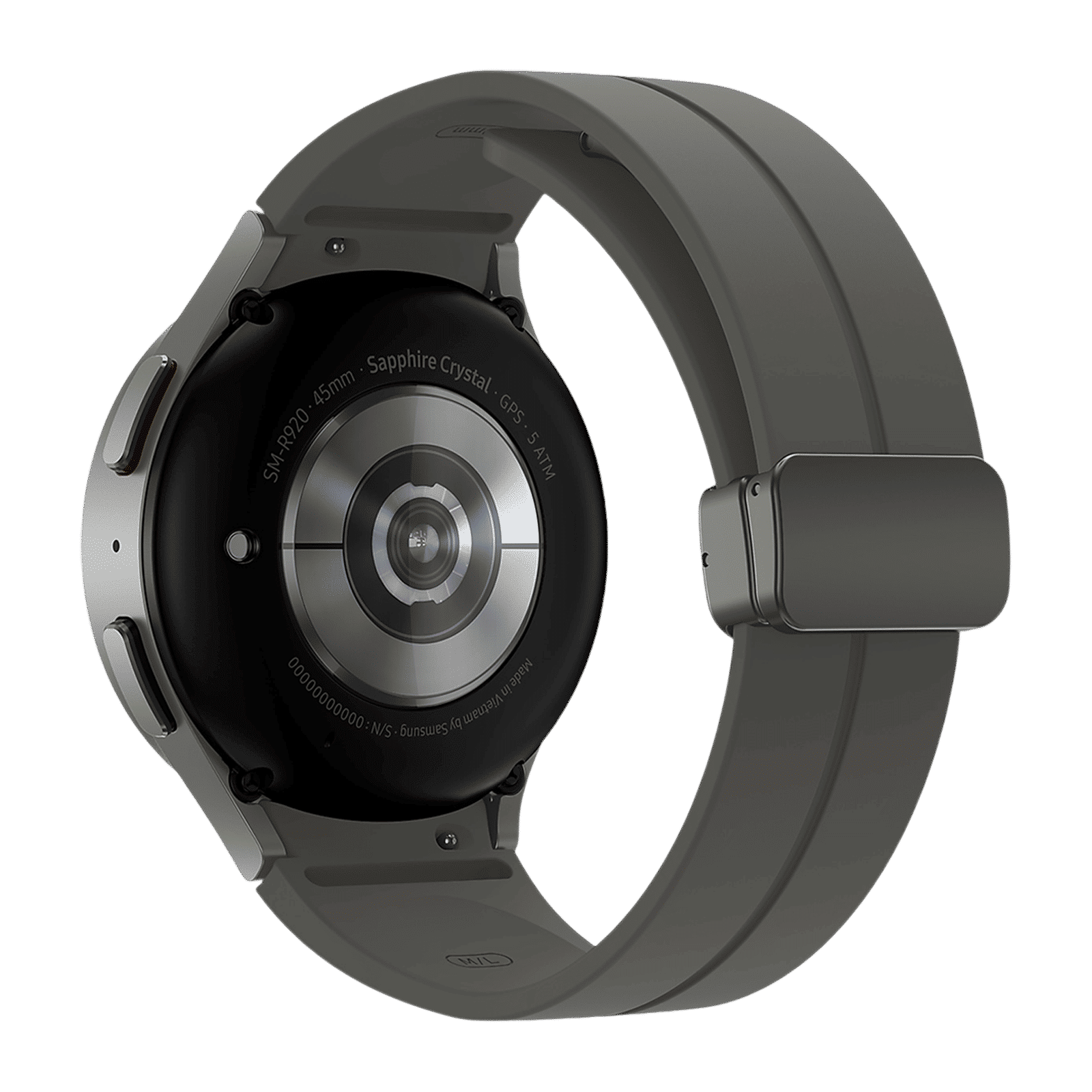 SAMSUNG Galaxy Watch5 Pro GPS+Wi-Fi+Bluetooth Wear OS Smartwatch (45mm Super AMOLED Display, Water Resistant, Grey Titanium Strap)_7