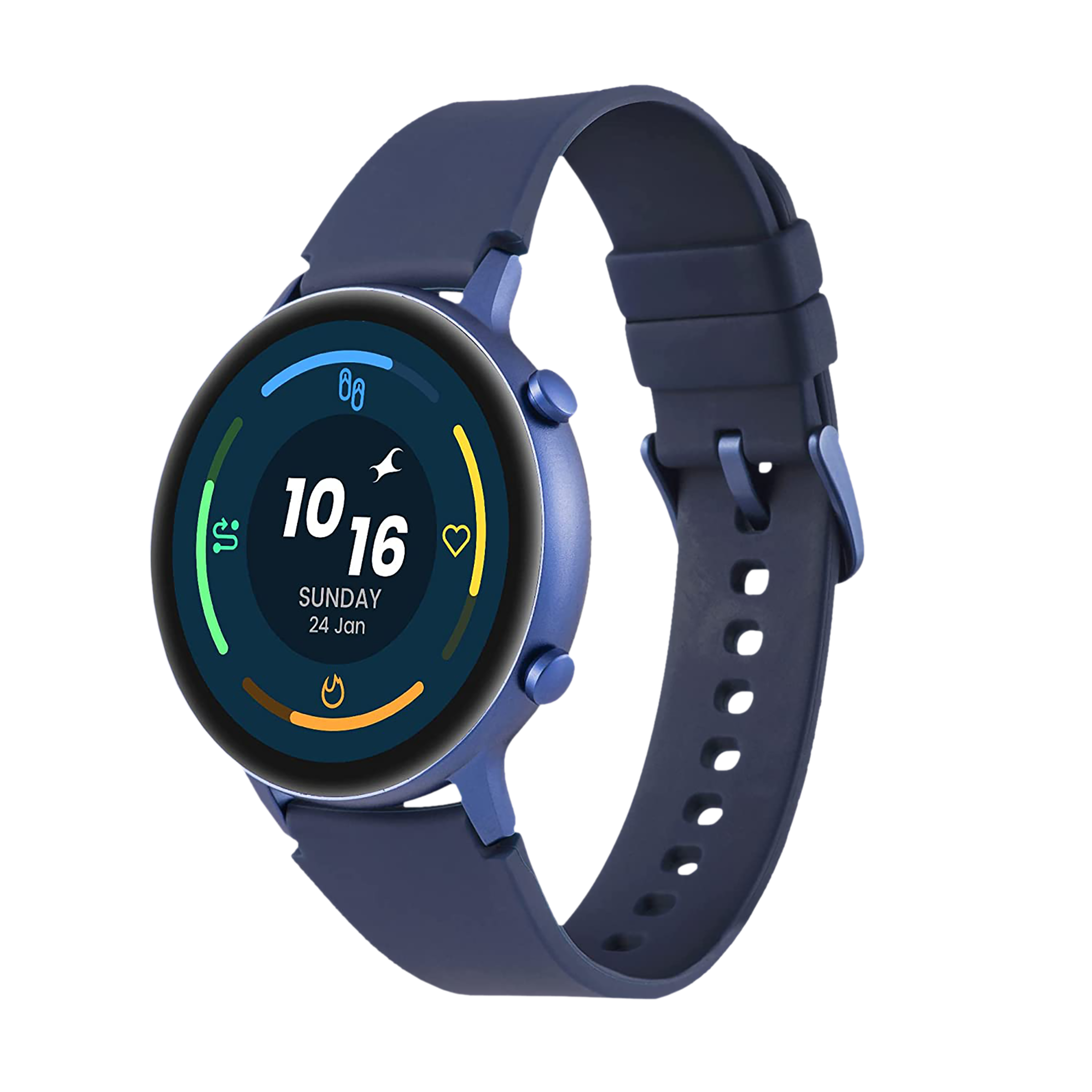 fastrack Reflex Play Plus Smartwatch with Bluetooth Calling (33.02mm AMOLED Display, IP68 Water Resistant, Blue Strap)_4