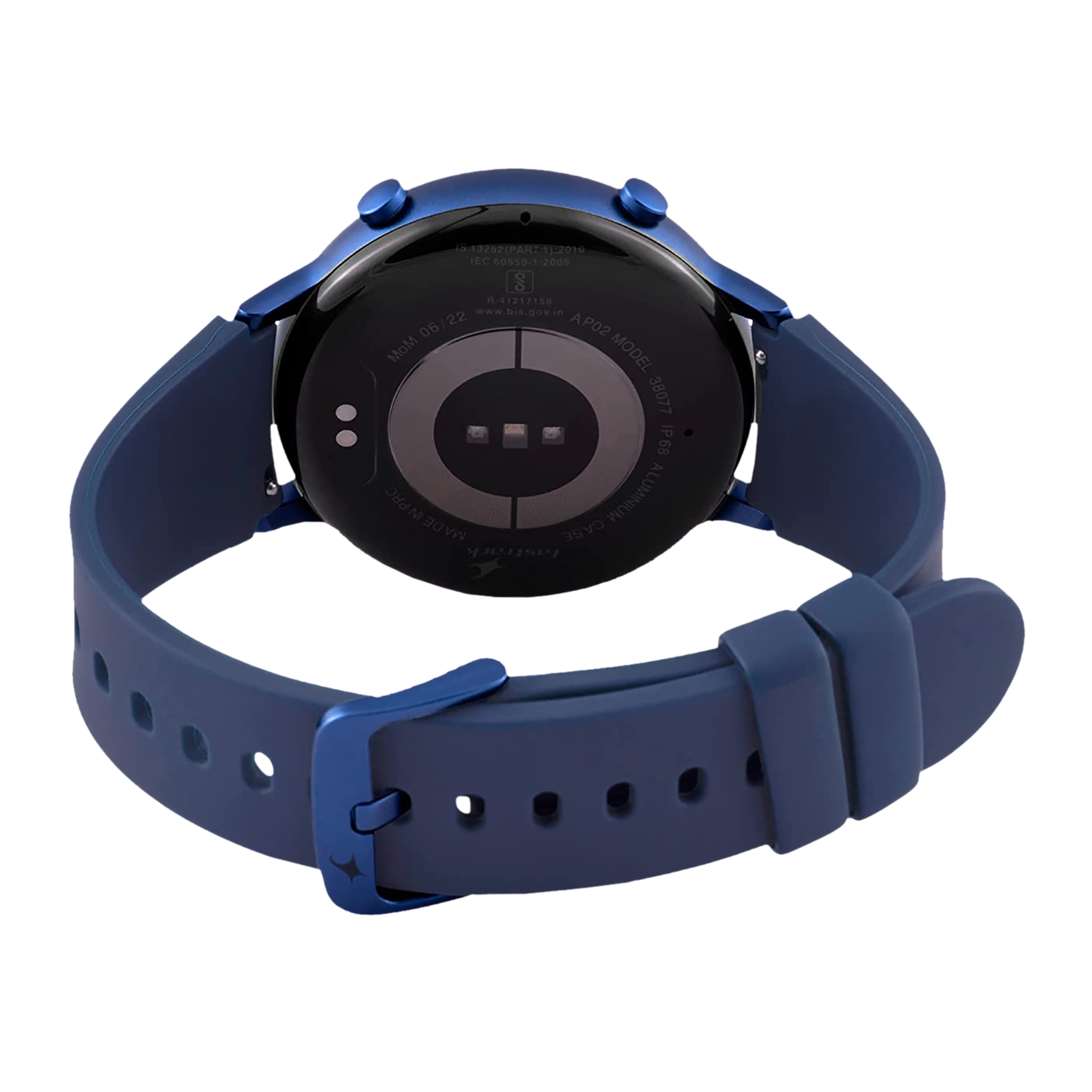 fastrack Reflex Play Plus Smartwatch with Bluetooth Calling (33.02mm AMOLED Display, IP68 Water Resistant, Blue Strap)_7
