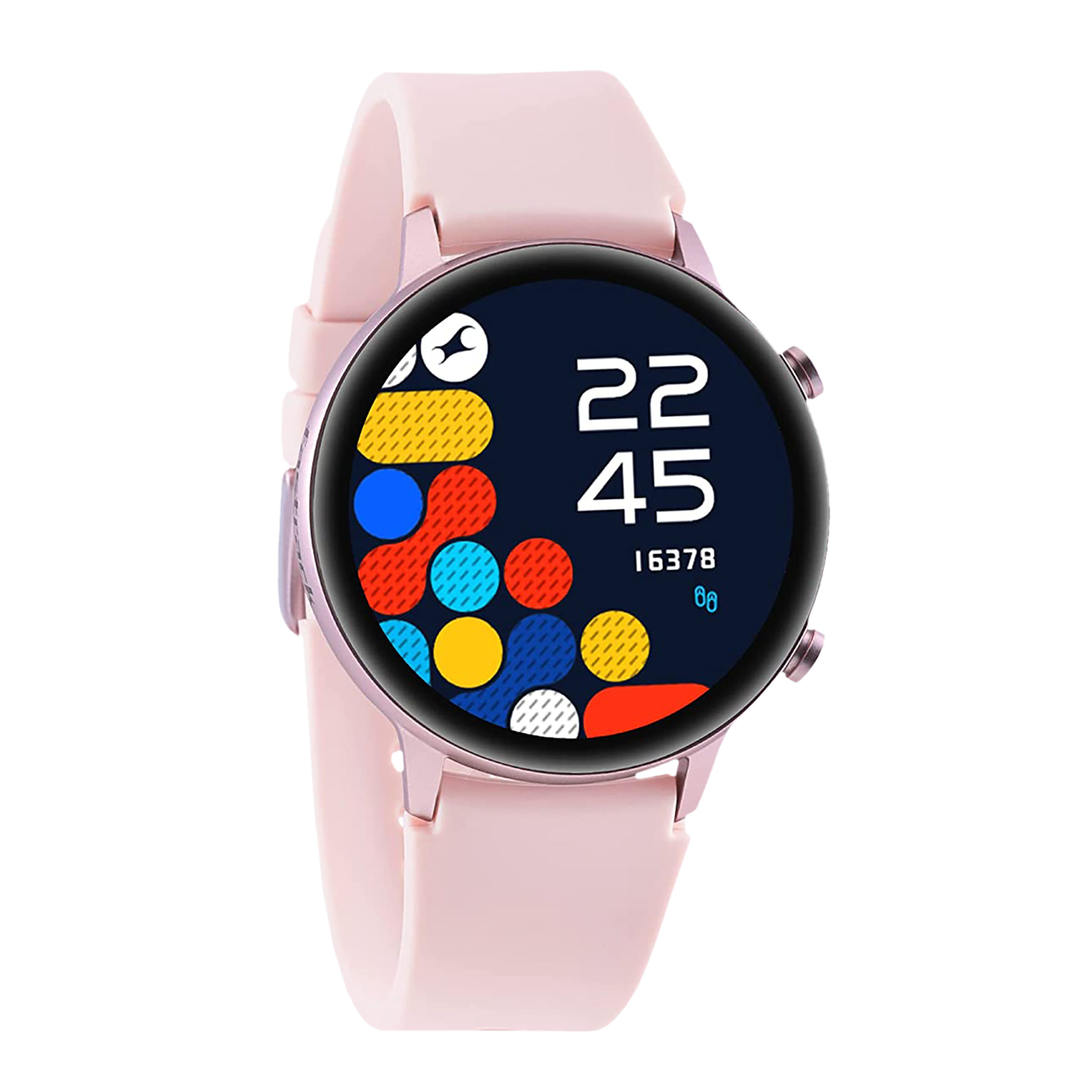 fastrack Reflex Play Plus Smartwatch with Bluetooth Calling (33.02mm AMOLED Display, IP68 Water Resistant, Pink Strap)_6