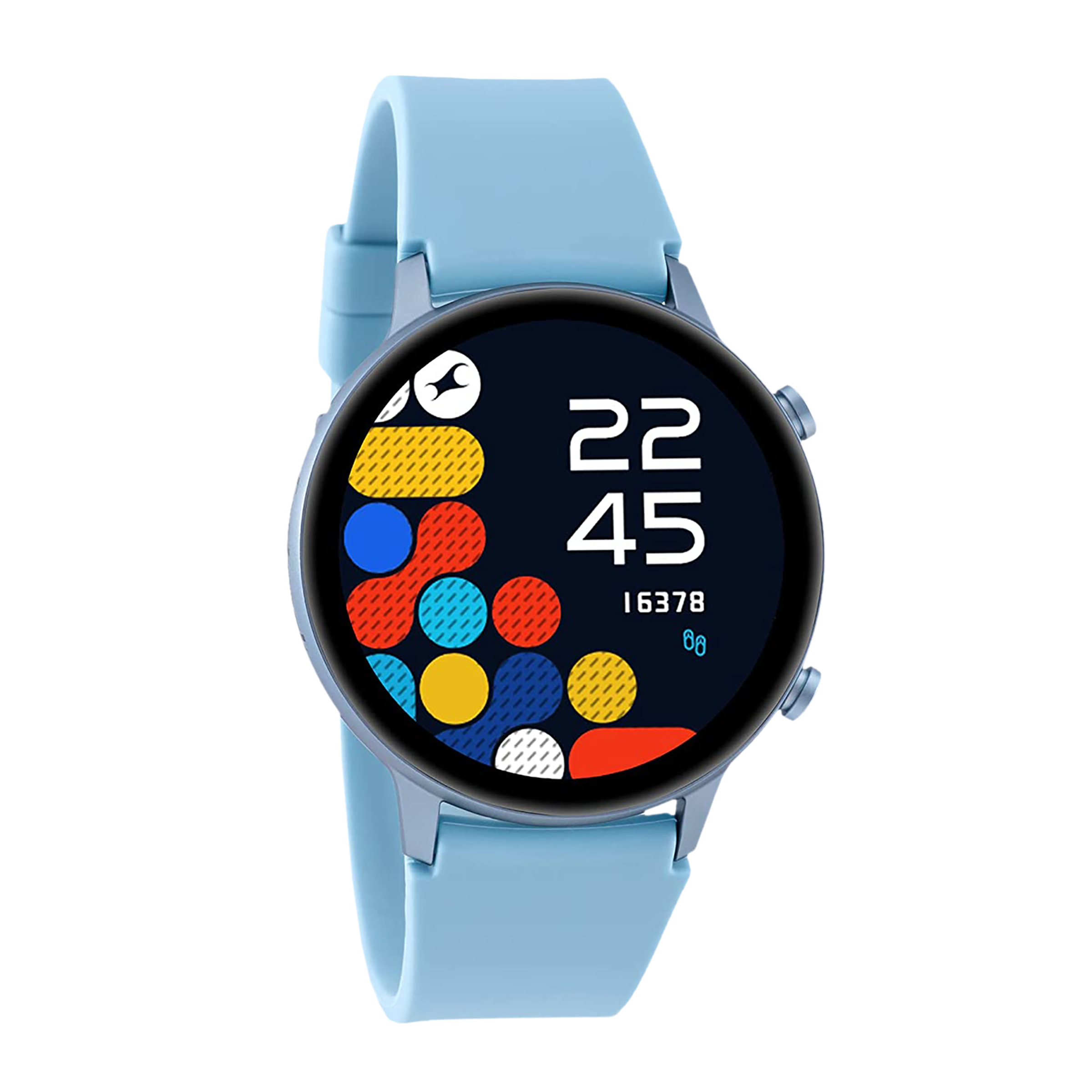 fastrack Reflex Play Plus Smartwatch with Bluetooth Calling (33.02mm AMOLED Display, IP68 Water Resistant, Aqua Blue Strap)_6