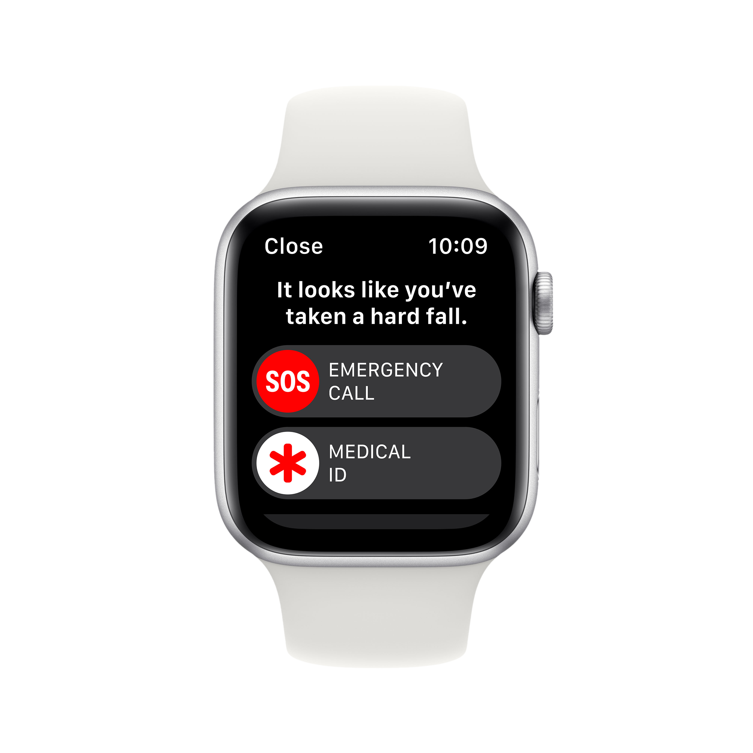 Apple Watch SE GPS with Sports Band (44mm Retina LTPO OLED Display, Silver Aluminium Case)_6
