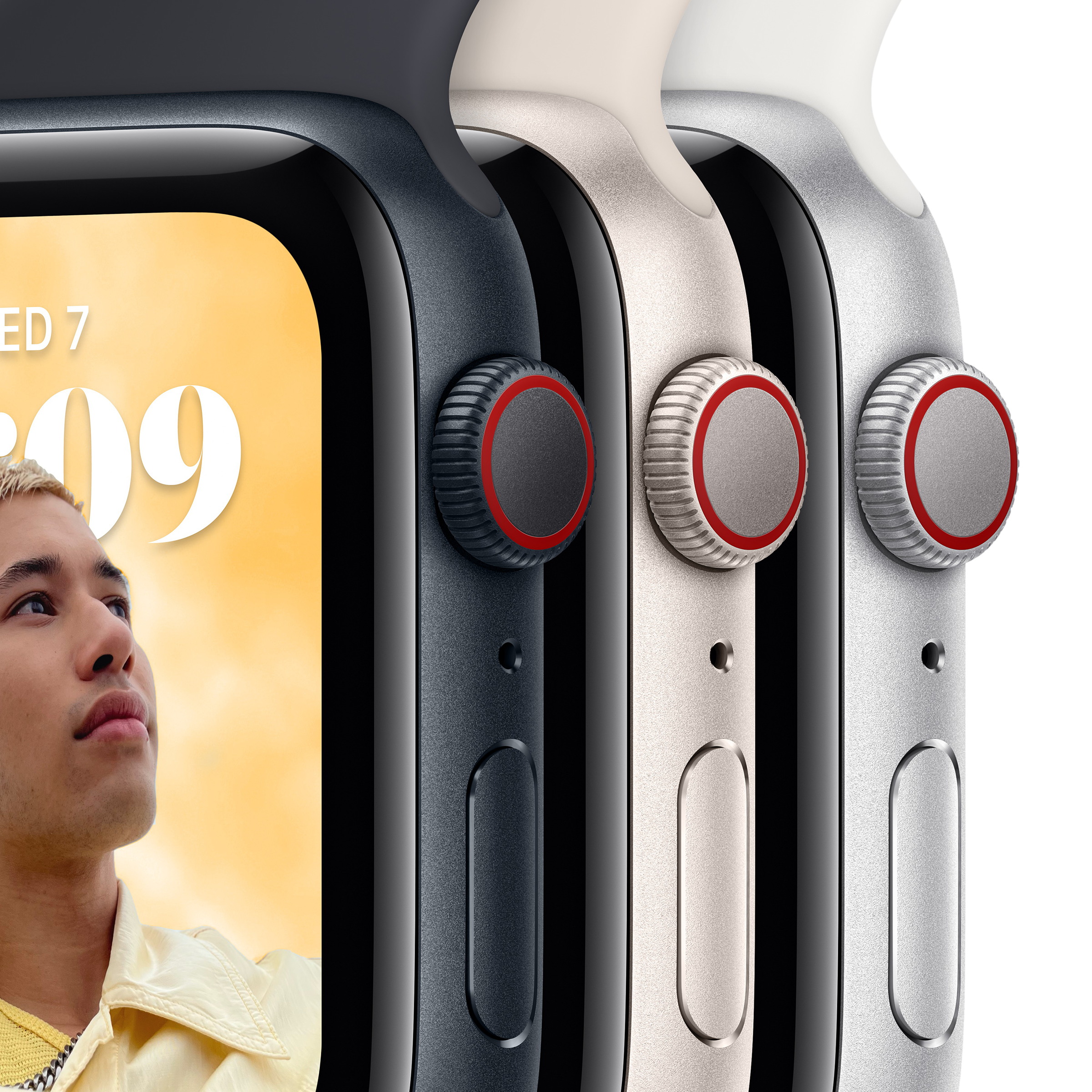 Apple Watch SE GPS + Cellular with Sports Band (40mm Retina LTPO OLED Display, Midnight Aluminium Case) Apple Watch SE GPS + Cellular with Sports Band (40mm Retina LTPO OLED Display, Midnight Aluminium Case)_3