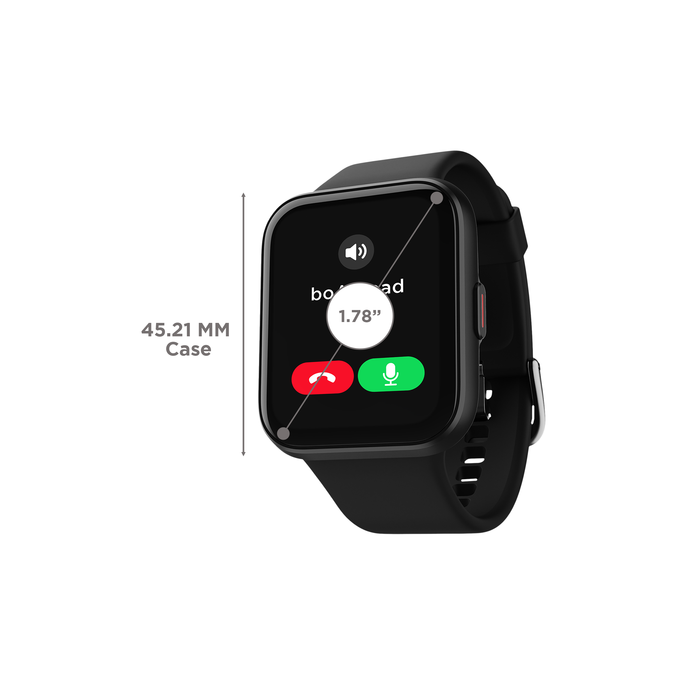 boAt Wave Fit Call Smartwatch with Bluetooth Calling (45.21mm Display, IPX67 Water Resistant, Active Black Strap)_3