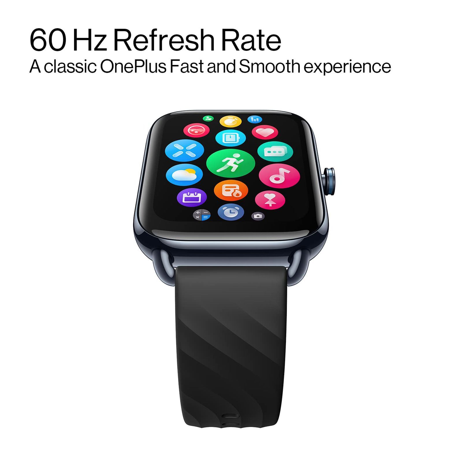 OnePlus Nord Smartwatch with Activity Tracker (45mm AMOLED Display, IP68 Water Resistant, Midnight Black Strap)_9