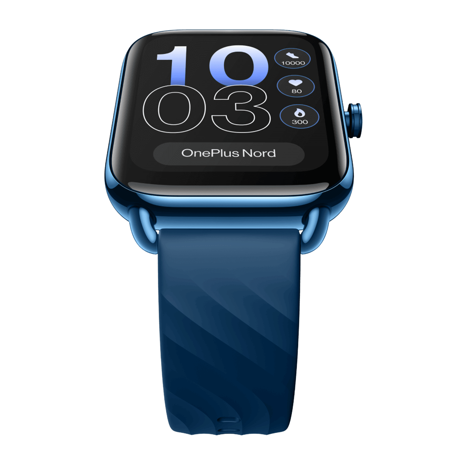 OnePlus Nord Smartwatch with Activity Tracker (45mm AMOLED Display, IP68 Water Resistant, Deep Blue Strap)_8