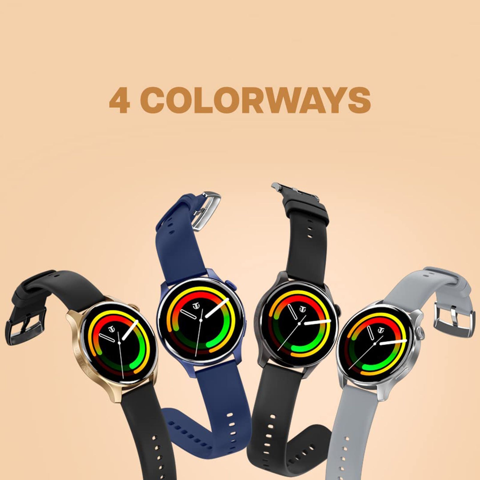 TITAN Talk Smartwatch with Bluetooth Calling (35.3mm AMOLED Display, IP68 Water Resistant, Black Strap)_8