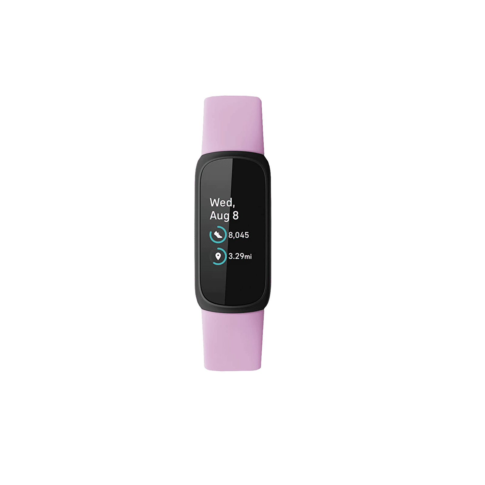 fitbit Inspire 3 Fitness Tracker with Stress Management (0.74 Inch Always-On AMOLED Display, Water Resistant, Lilac Bliss Strap)_4