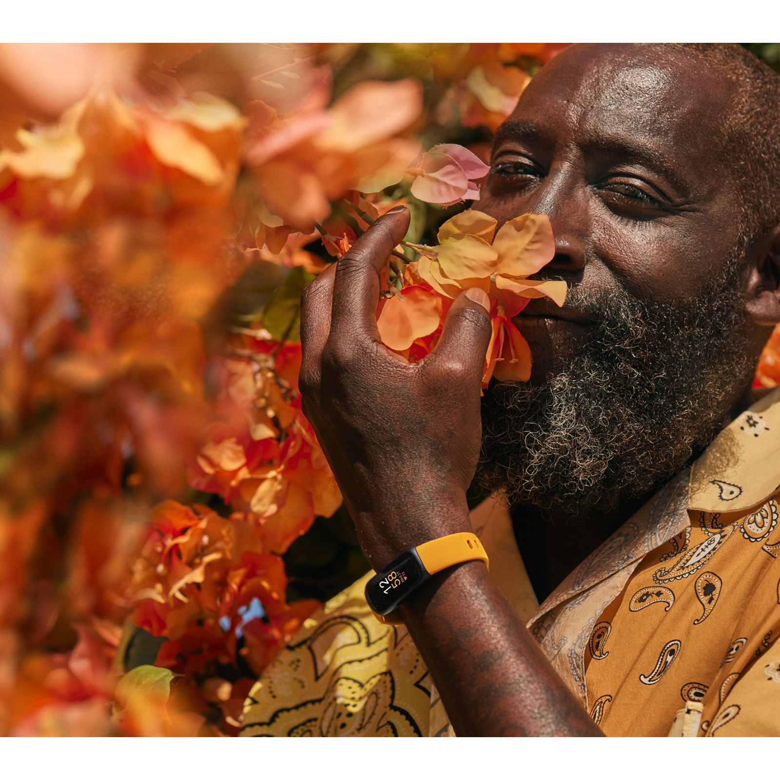 fitbit Inspire 3 Fitness Tracker with Stress Management (0.74 Inch Always-On AMOLED Display, Water Resistant, Morning Glow Strap) fitbit Inspire 3 Fitness Tracker with Stress Management (0.74 Inch Always-On AMOLED Display, Water Resistant, Morning Glow Strap)_7