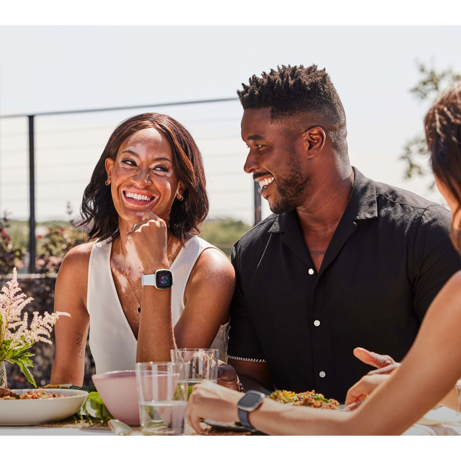 fitbit Sense 2 Smartwatch with Stress Management (1.58 Inch Always-On AMOLED Display, Water Resistant, Blue Mist Strap)_11