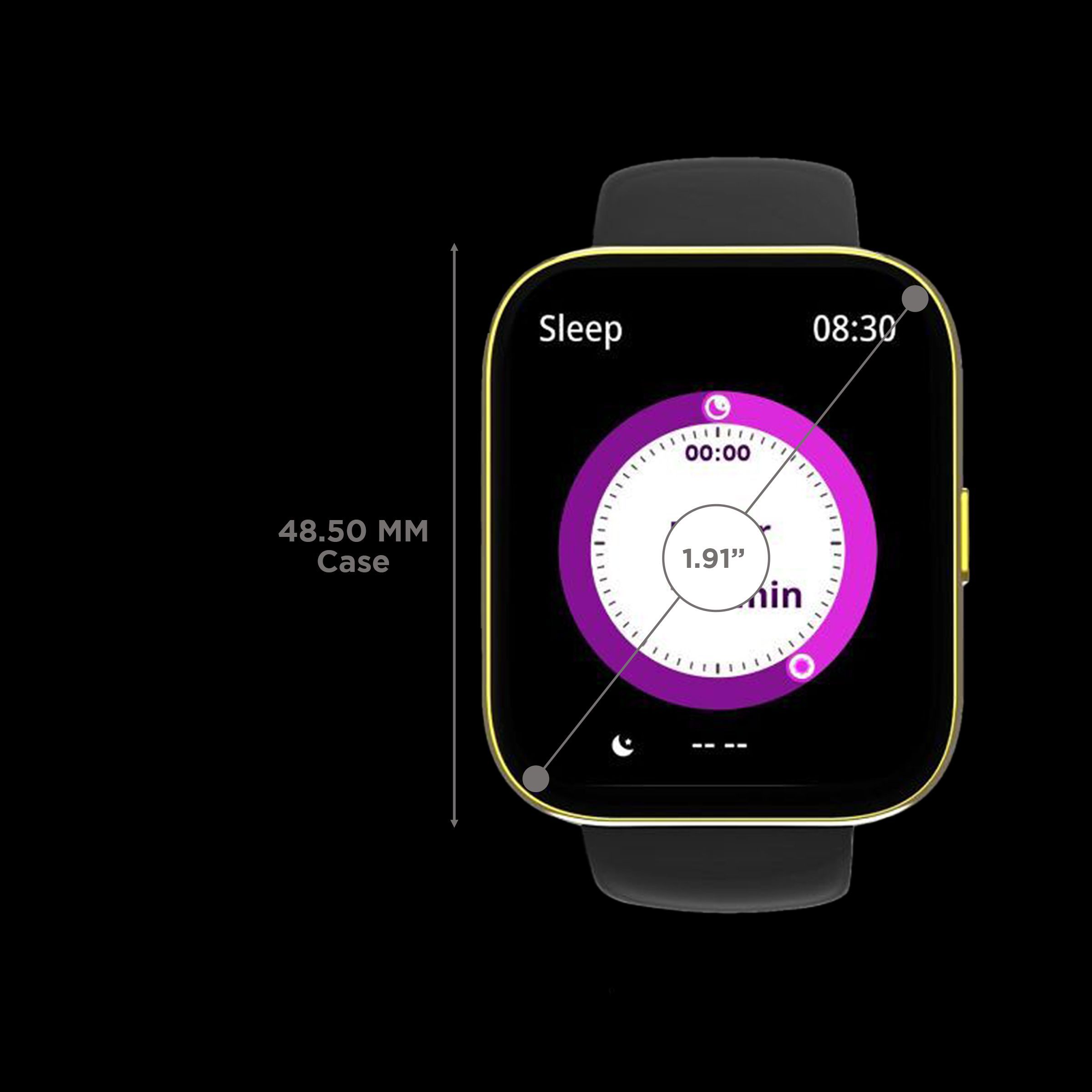 FIRE-BOLTT Celcius BSW059 Smartwatch with Activity Tracker (48.5mm Display, IP67 Water Resistant, Black Strap) FIRE-BOLTT Celcius BSW059 Smartwatch with Activity Tracker (48.5mm Display, IP67 Water Resistant, Black Strap)_3