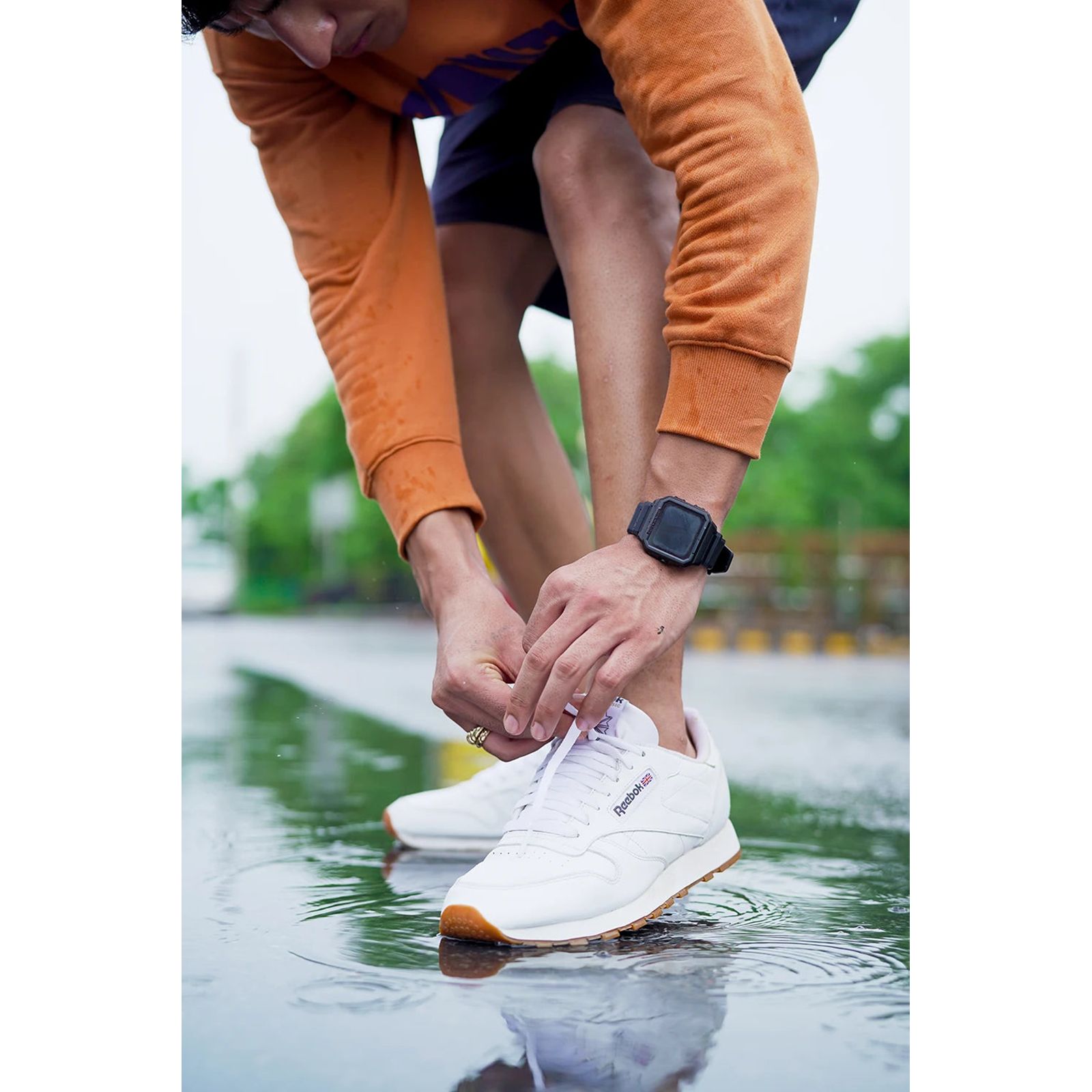 Fitshot Axis Smartwatch with Activity Tracker (38.6mm Cosmic Display, 5ATM Water Resistant, Black Strap)_8