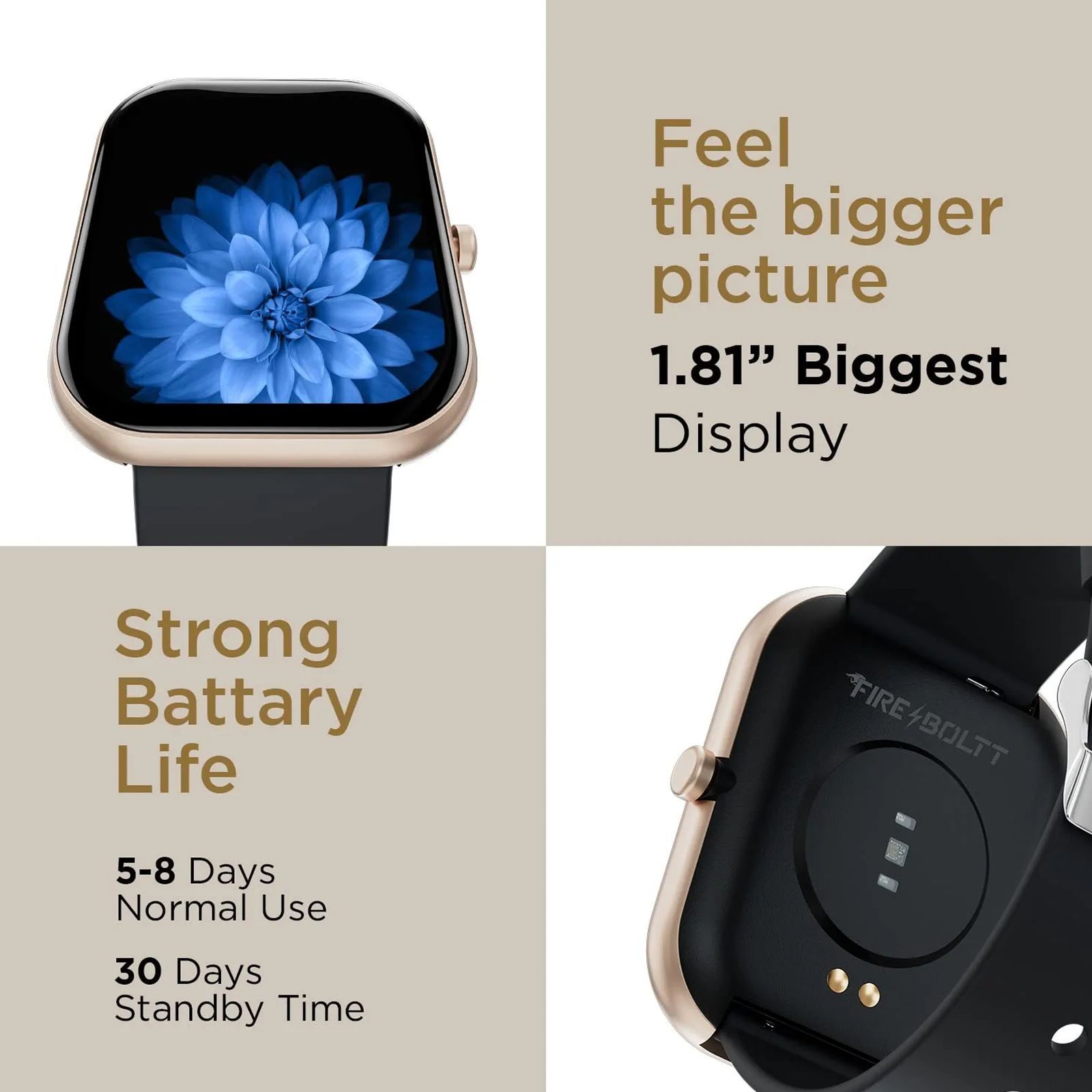 FIRE-BOLTT Dazzle Plus BSW037 Smartwatch with Activity Tracker (46mm HD Display, IP68 Water Resistant, Black Strap) FIRE-BOLTT Dazzle Plus BSW037 Smartwatch with Activity Tracker (46mm HD Display, IP68 Water Resistant, Black Strap)_6