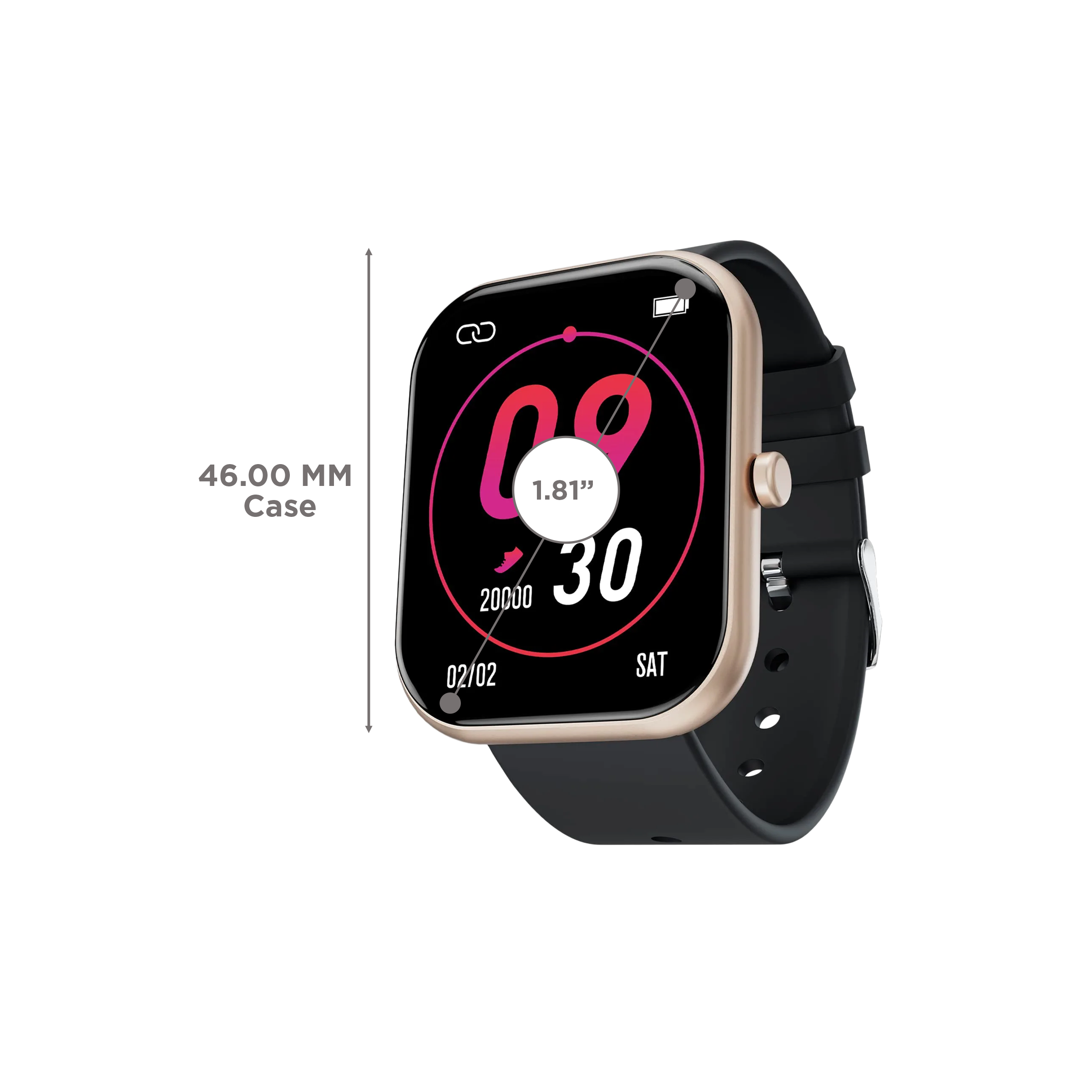 FIRE-BOLTT Dazzle Plus BSW037 Smartwatch with Activity Tracker (46mm HD Display, IP68 Water Resistant, Black Strap) FIRE-BOLTT Dazzle Plus BSW037 Smartwatch with Activity Tracker (46mm HD Display, IP68 Water Resistant, Black Strap)_3