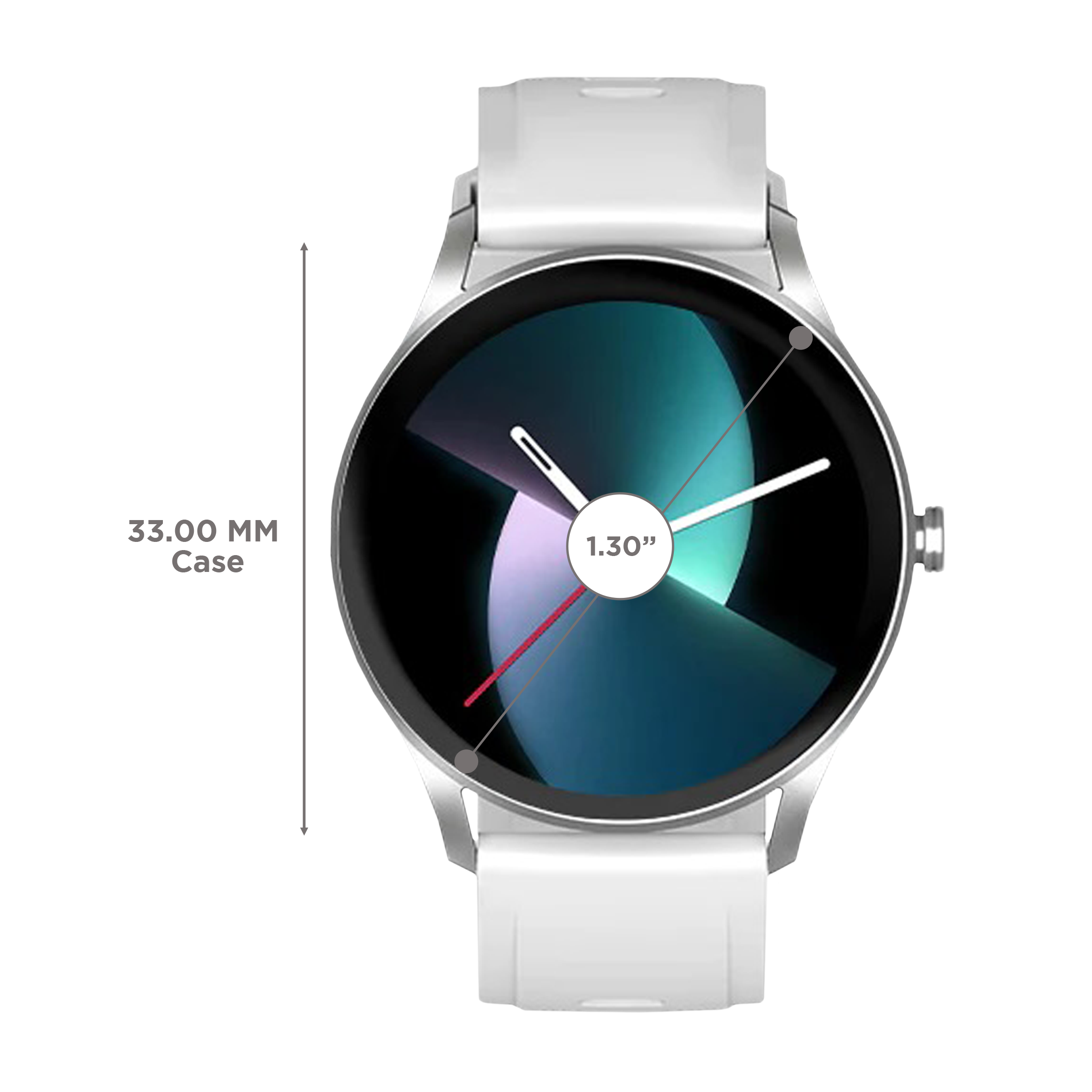 FIRE-BOLTT Rocket BSW093 Smartwatch with Bluetooth Calling (33mm TFT Display, IP67 Water Resistant, Grey Strap)_3