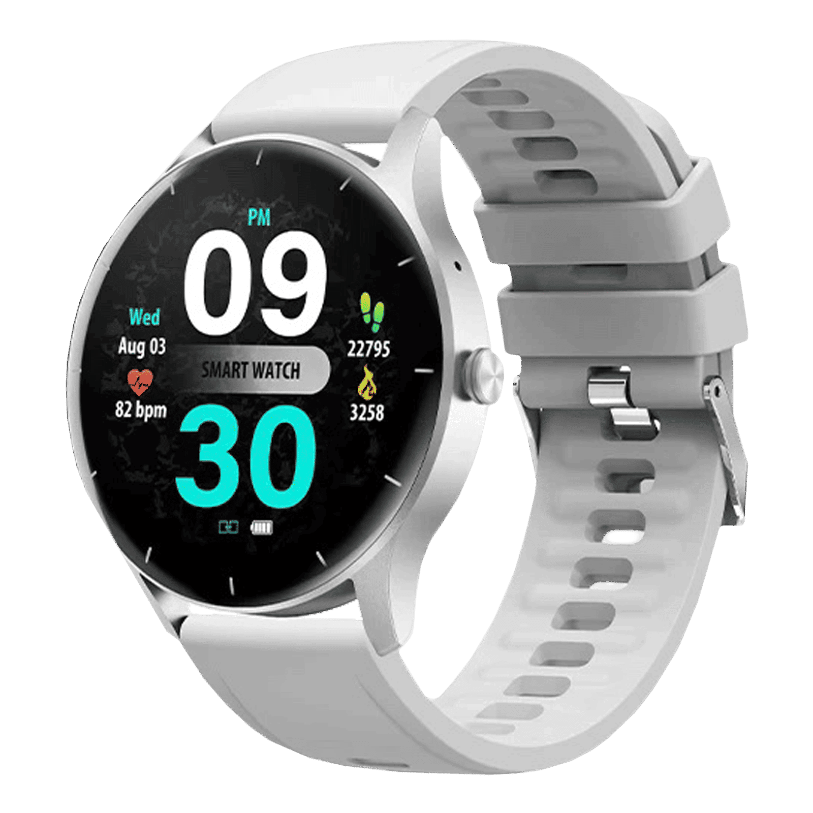 FIRE-BOLTT Rocket BSW093 Smartwatch with Bluetooth Calling (33mm TFT Display, IP67 Water Resistant, Grey Strap)_4