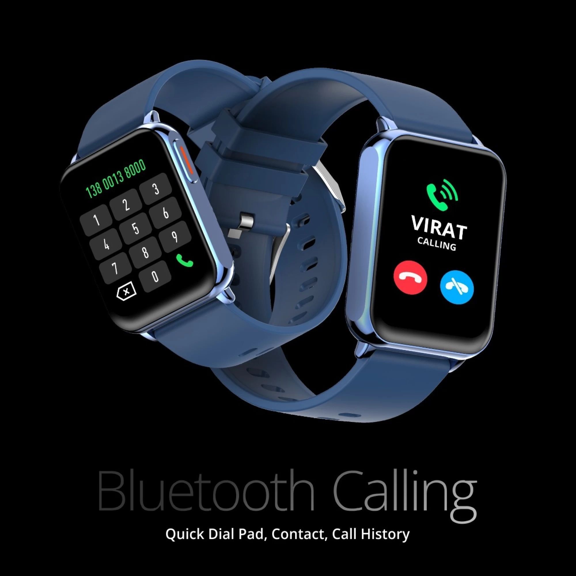 FIRE-BOLTT Hulk BSW052 Smartwatch with Bluetooth Calling (45mm AMOLED Display, IP67 Water Resistant, Blue Strap)_7