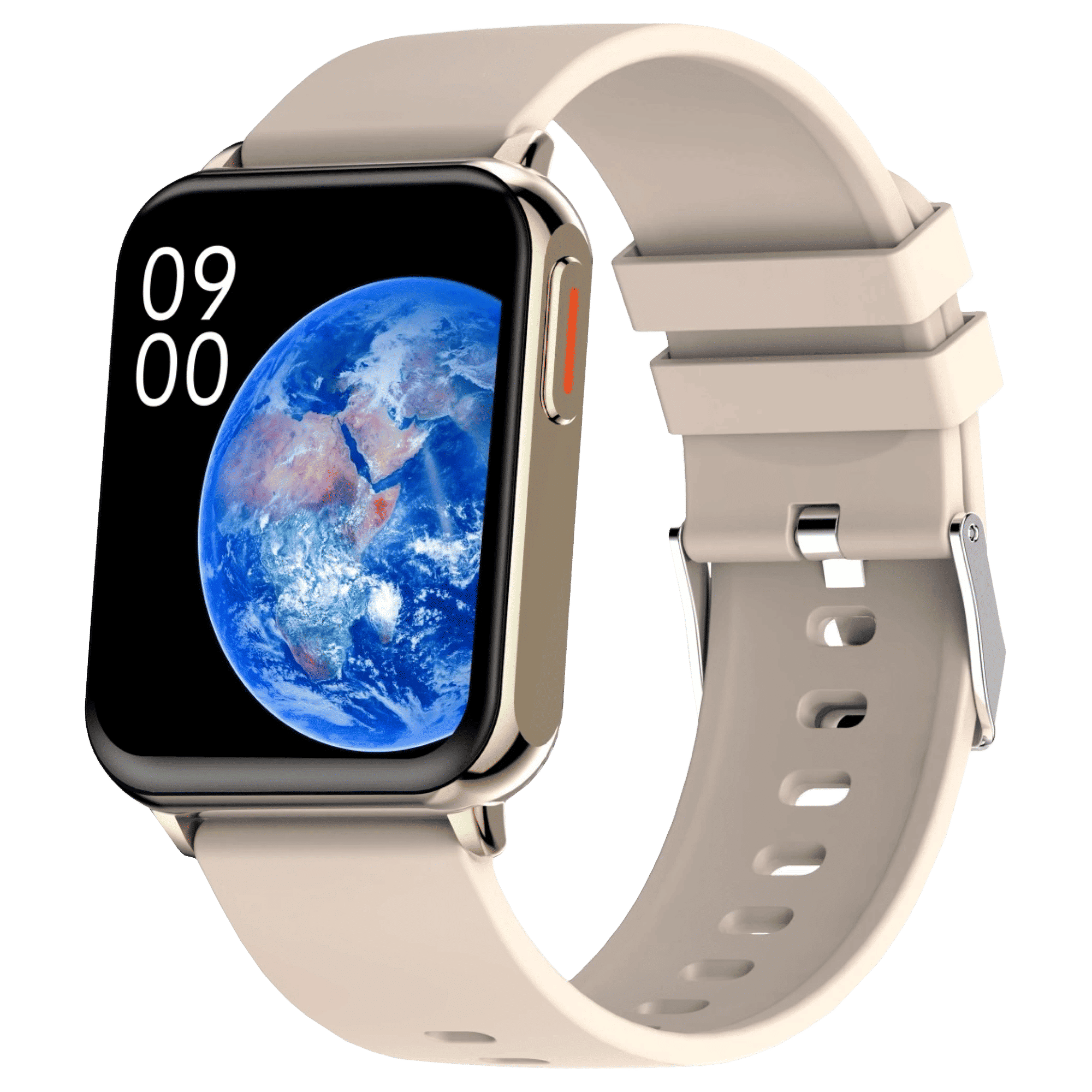 FIRE-BOLTT Hulk BSW052 Smartwatch with Bluetooth Calling (45mm AMOLED Display, IP67 Water Resistant, Gold Pink Strap)_4