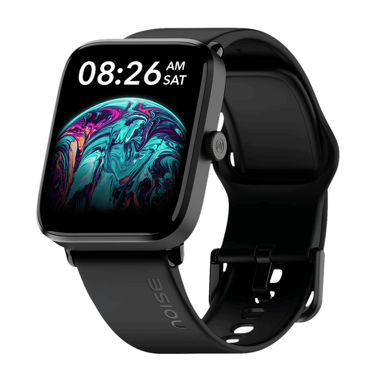 noise Colorfit Pro 4 Alpha Smartwatch with Bluetooth Calling (45.21mm AMOLED Display, IP68 Water Resistant, Jet Black Strap)_4