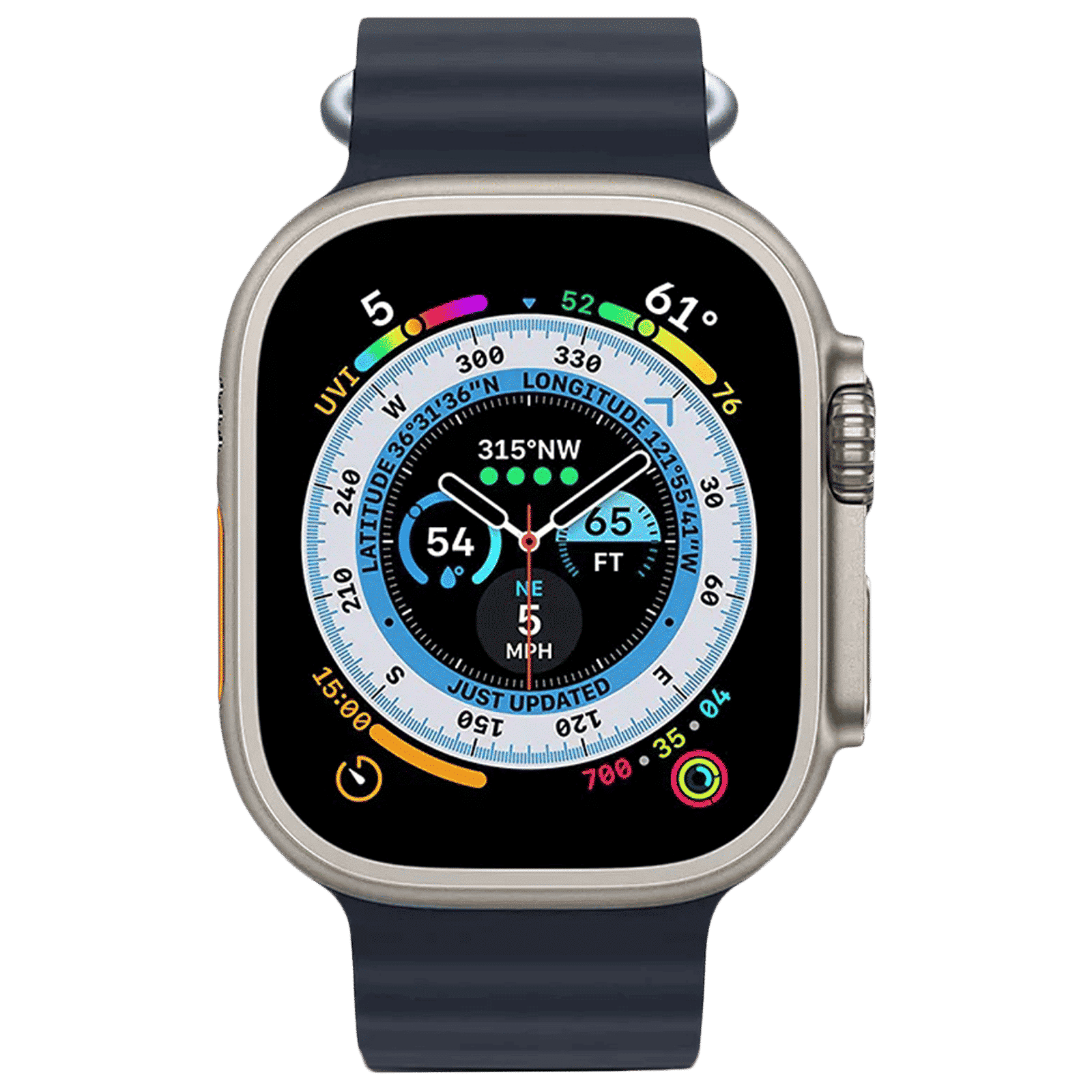 GRIPP Solo Silicon & Titanium Strap for Apple Watch Ultra 2, Ultra, Watch Series SE, 4, 5, 6, 7, 8, 9 & 10 (44mm / 45mm / 46mm / 49mm) (Water Resistant, Grey) GRIPP Solo Silicon & Titanium Strap for Apple Watch Ultra 2, Ultra, Watch Series SE, 4, 5, 6, 7, 8, 9 & 10 (44mm / 45mm / 46mm / 49mm) (Water Resistant, Grey)_4