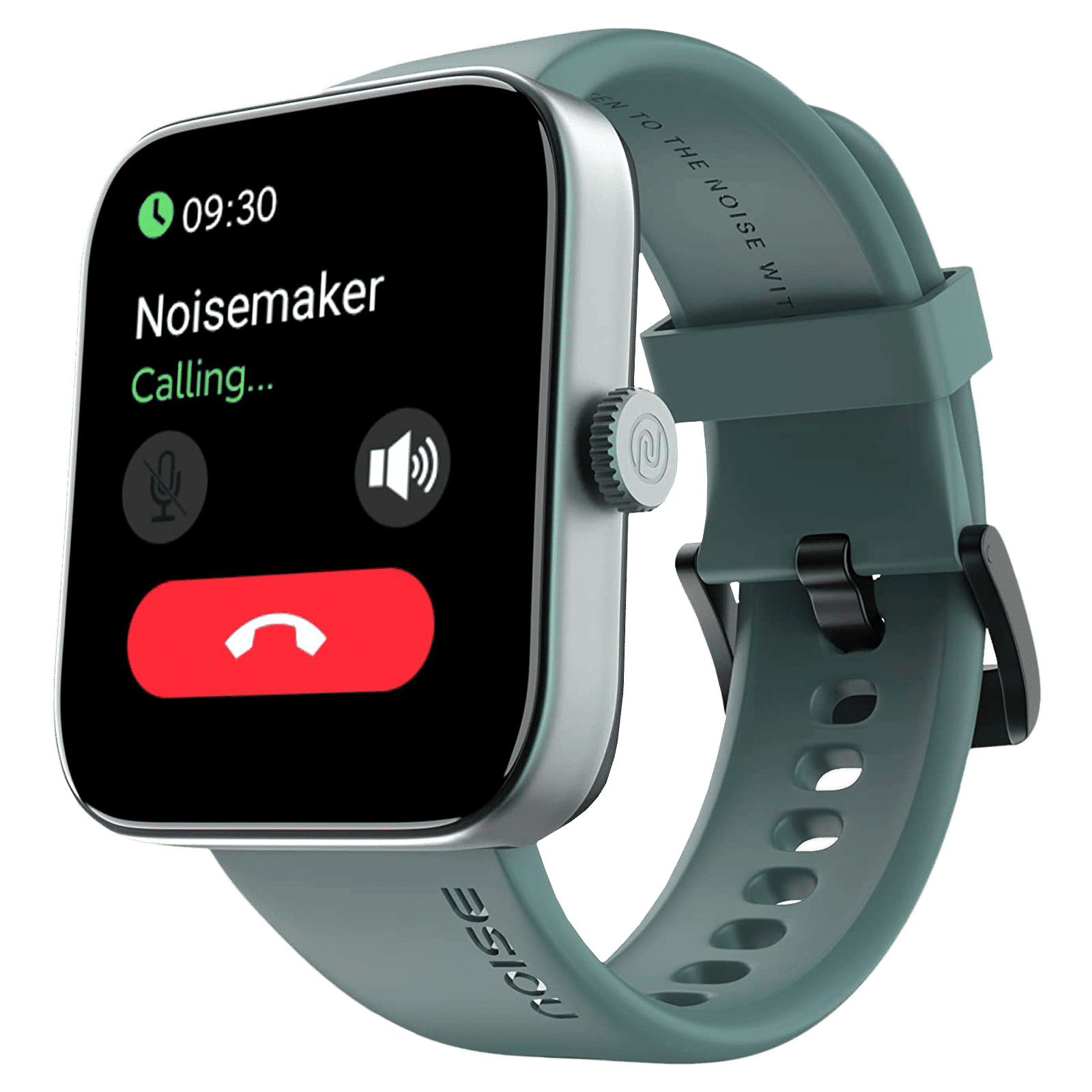 noise ColorFit Pulse Buzz Smartwatch with Bluetooth Calling (42.92mm TFT LCD Display, IP68 Waterproof, Olive Green Strap)_4