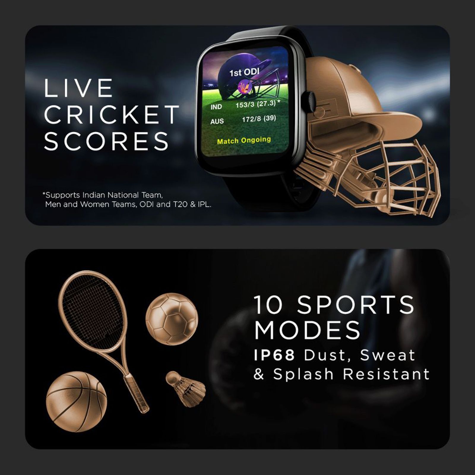 boAt Wave Lynk Voice Smartwatch with Bluetooth Calling (42.9mm HD Display, IP68 Water Resistant, Active Black Strap) boAt Wave Lynk Voice Smartwatch with Bluetooth Calling (42.9mm HD Display, IP68 Water Resistant, Active Black Strap)_4