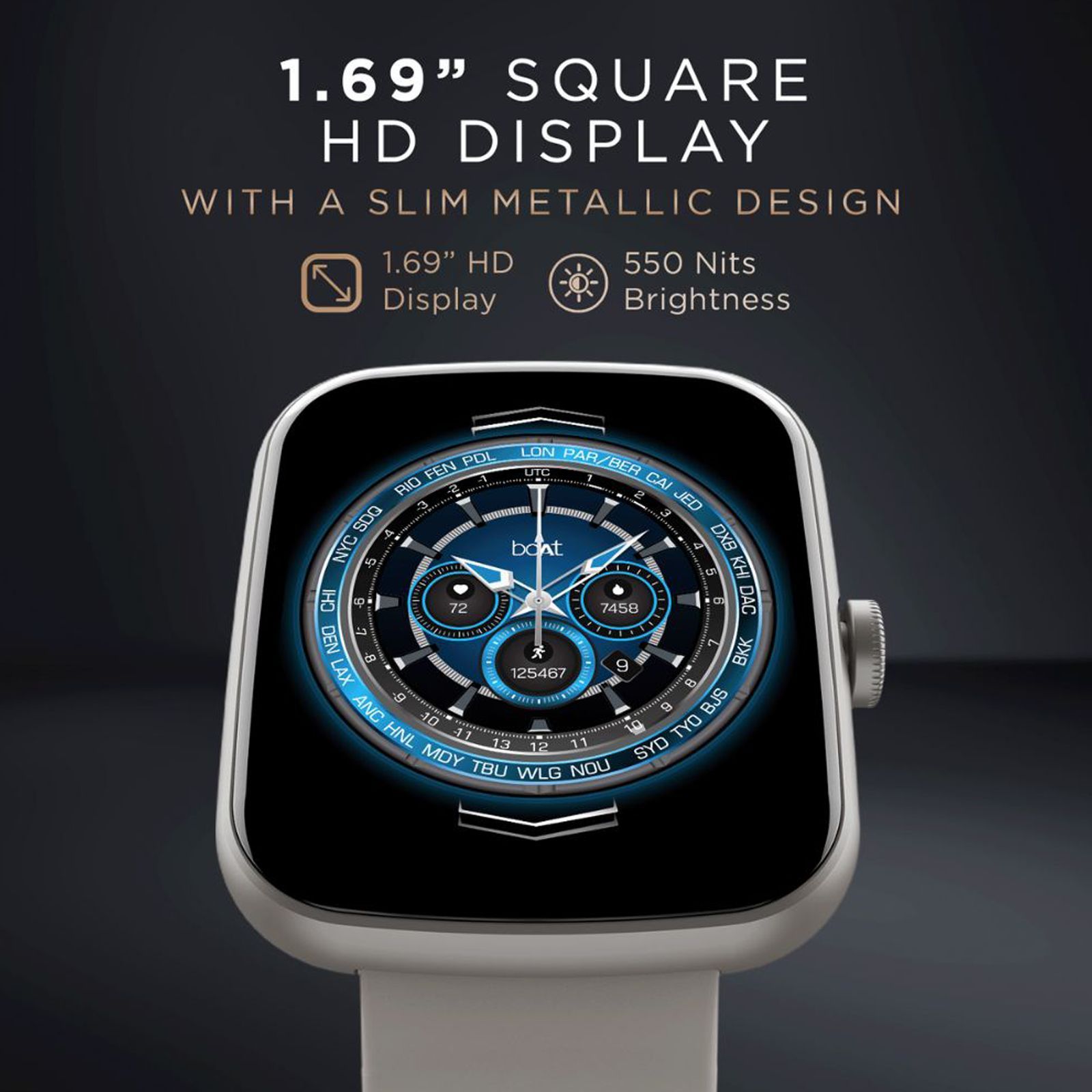 boAt Wave Lynk Voice Smartwatch with Bluetooth Calling (42.9mm HD Display, IP68 Water Resistant, Grey Strap) boAt Wave Lynk Voice Smartwatch with Bluetooth Calling (42.9mm HD Display, IP68 Water Resistant, Grey Strap)_4