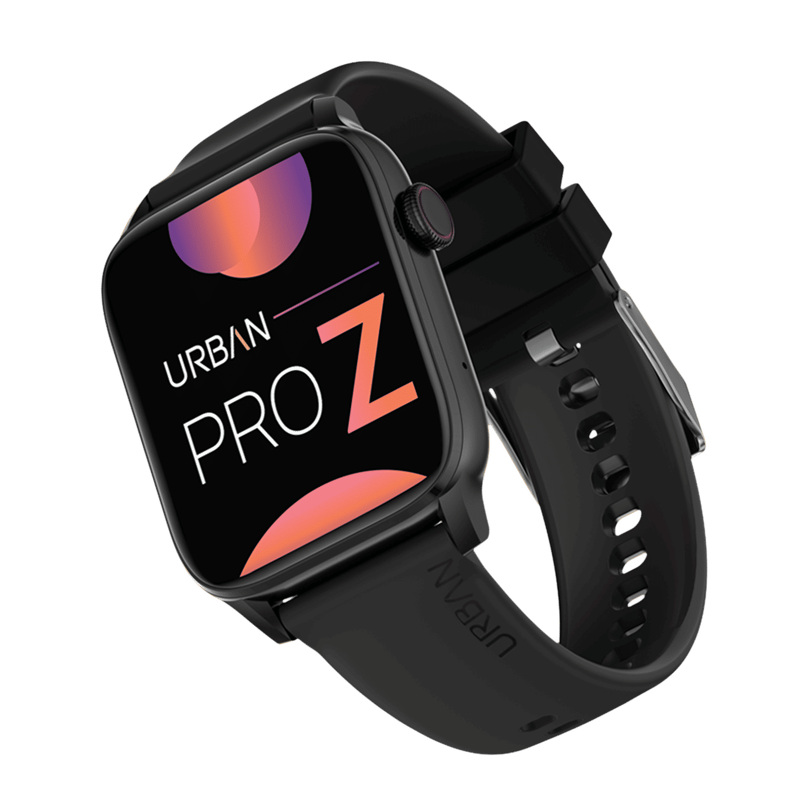 in base Urban Pro Z Smartwatch with Bluetooth Calling (46.9mm HD Display, IP67 Water Resistant, Black Strap)_1