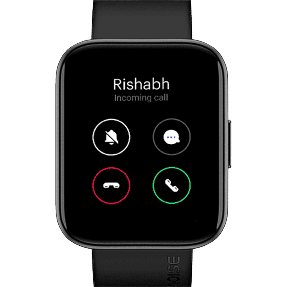 noise ColorFit Ultra 2 Buzz Smartwatch with Bluetooth Calling (45mm AMOLED Display, IP68 Water Resistant, Jet Black Strap)_1