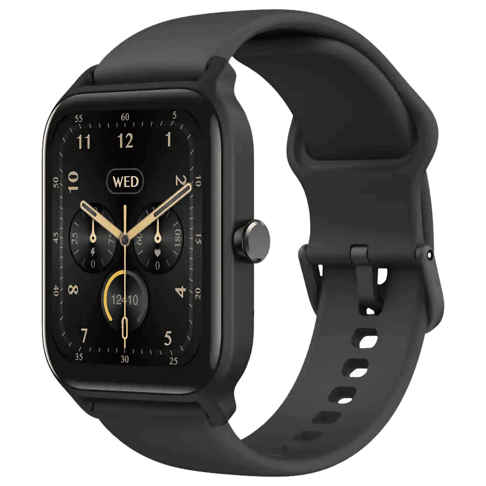 fastrack Reflex Nitro Smartwatch with Bluetooth Calling (45.6mm UltraVU Display, IP68 Water Resistant, Black Strap)_4