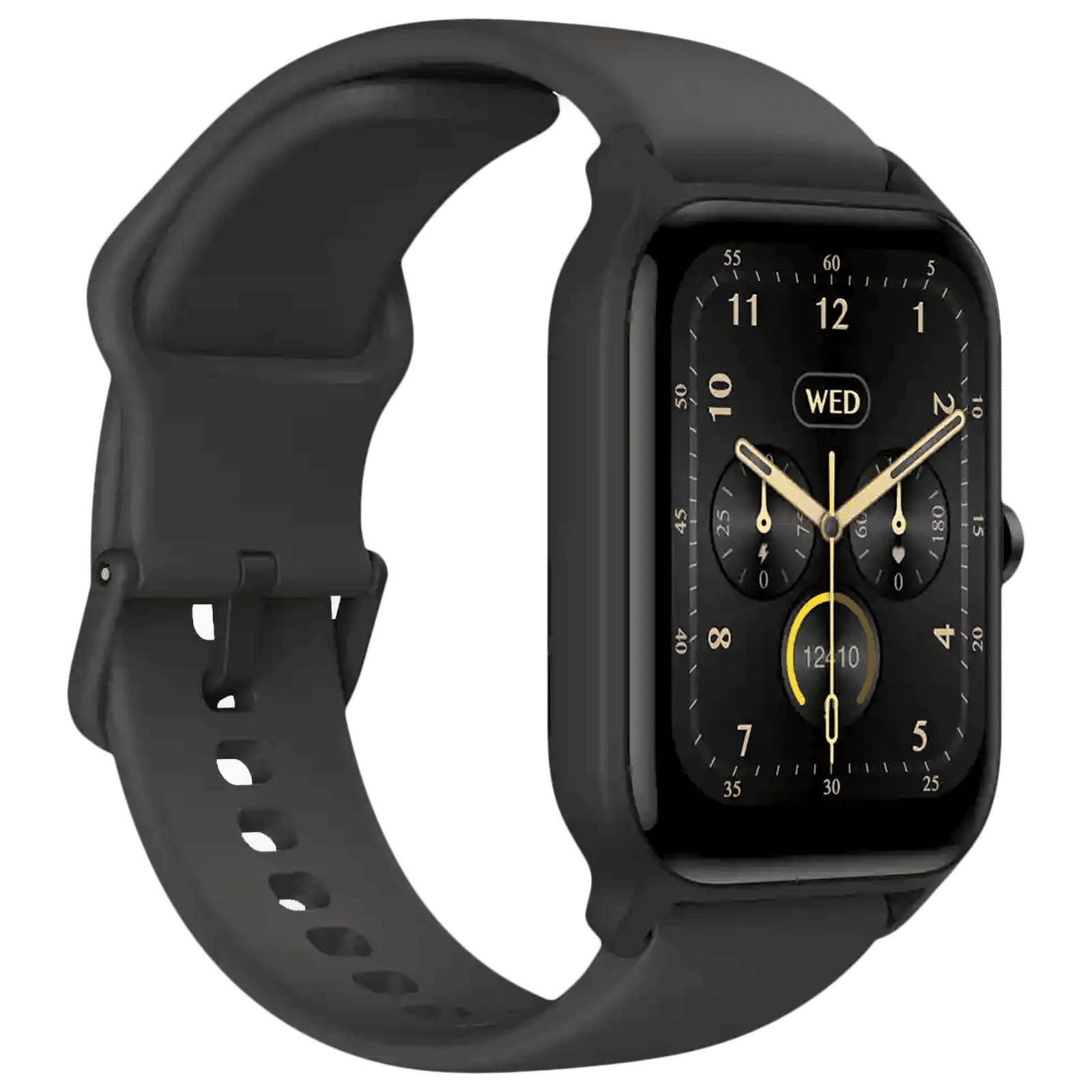 fastrack Reflex Nitro Smartwatch with Bluetooth Calling (45.6mm UltraVU Display, IP68 Water Resistant, Black Strap)_5