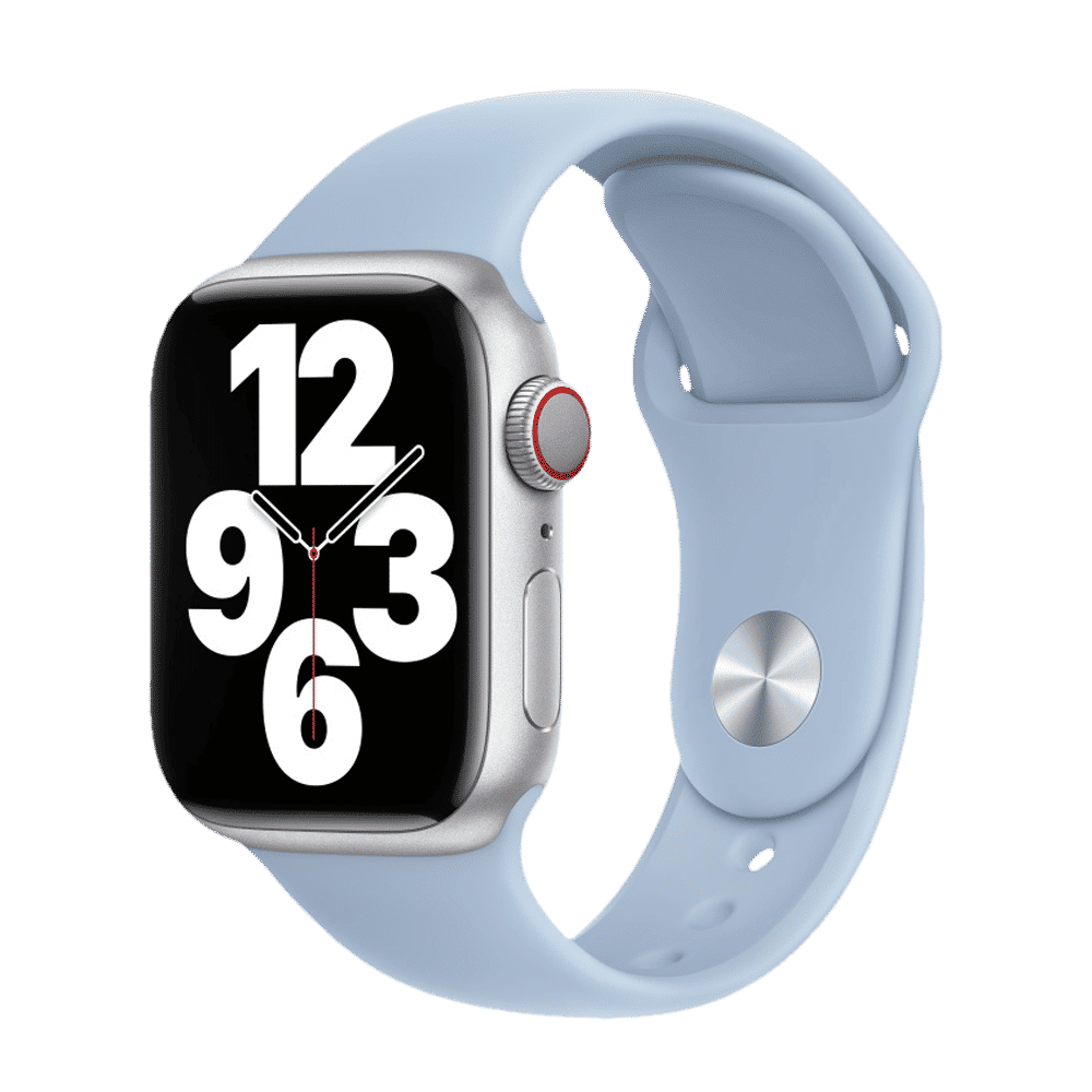 Apple Fluoroelastomer Sport Band for Apple (38mm / 40mm / 41mm) (Durable & Strong, Sky)_2