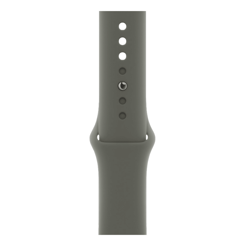 Apple Fluoroelastomer Sport Band for Apple (42mm / 44mm / 45mm / 49mm) (Durable & Strong, Olive)_1
